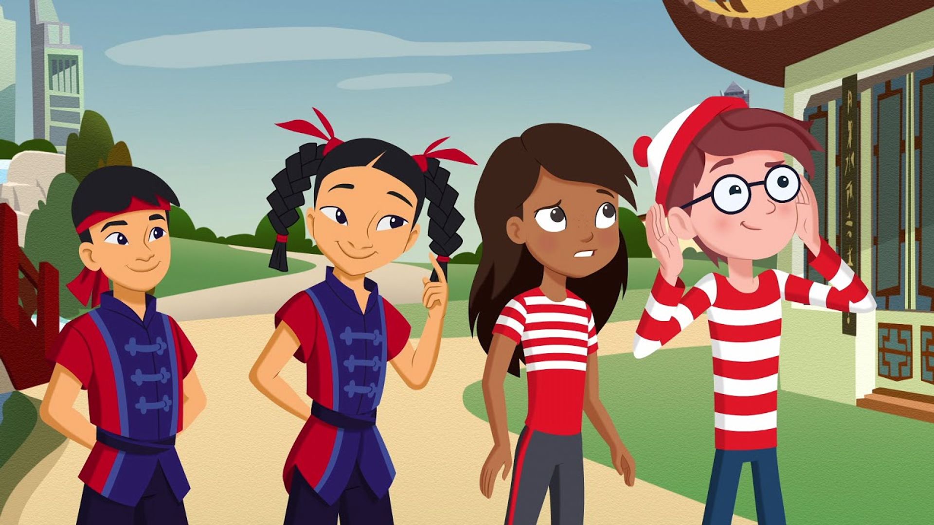 Where's Waldo? background