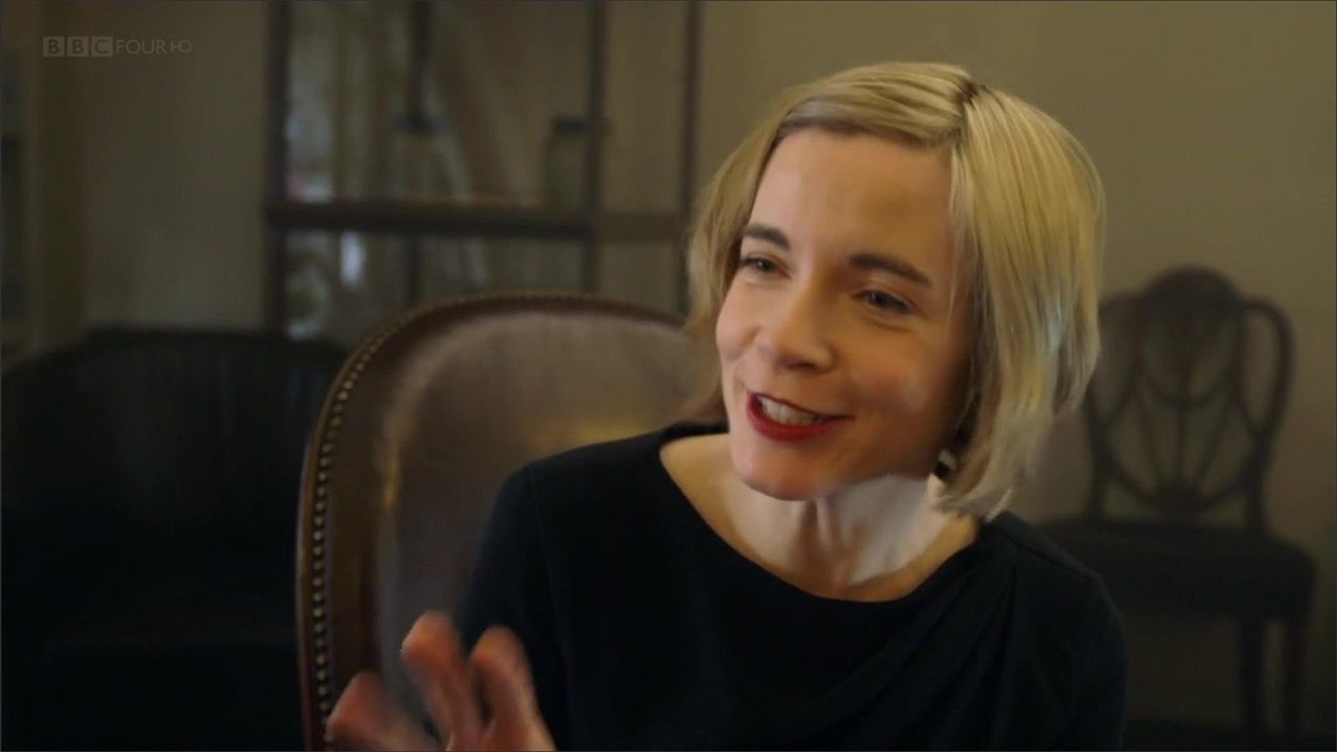 A Very British Murder with Lucy Worsley background