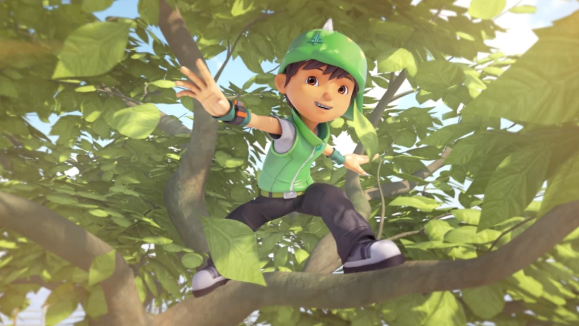 BoBoiBoy Galaxy background