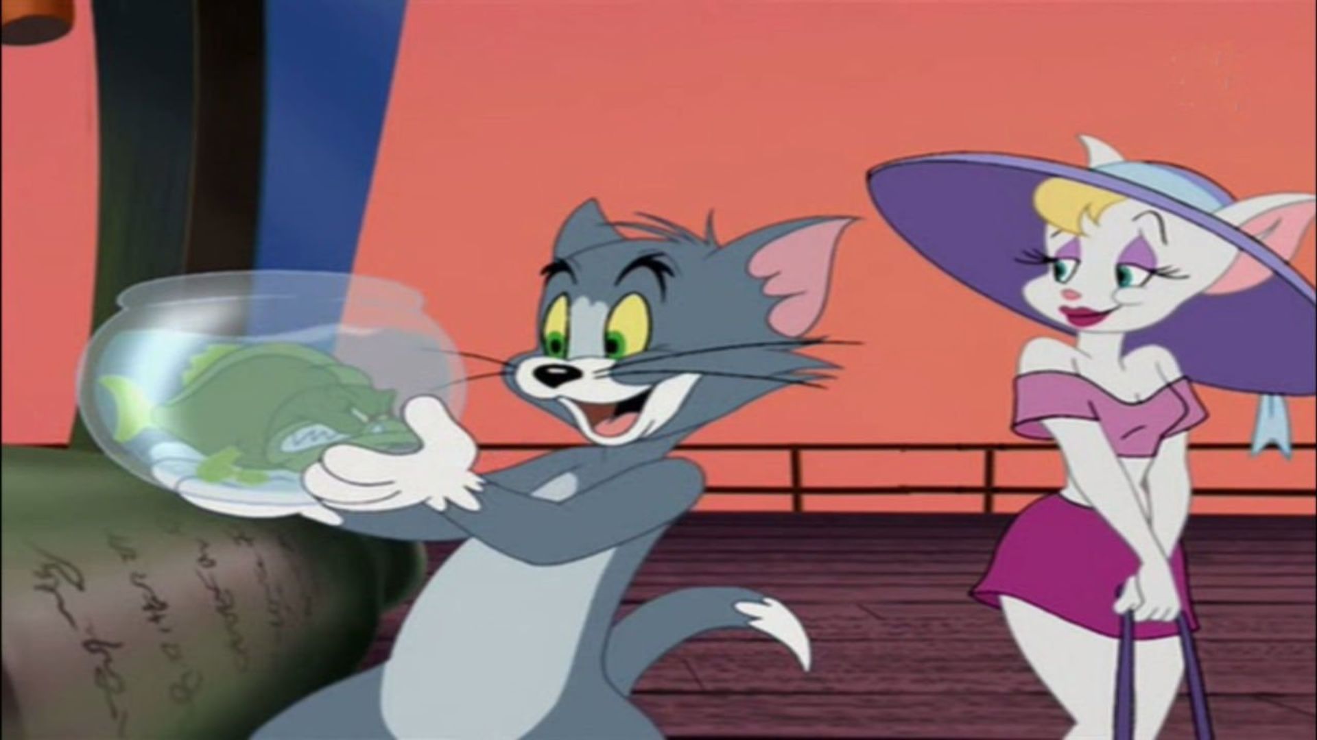 Tom and Jerry Tales background