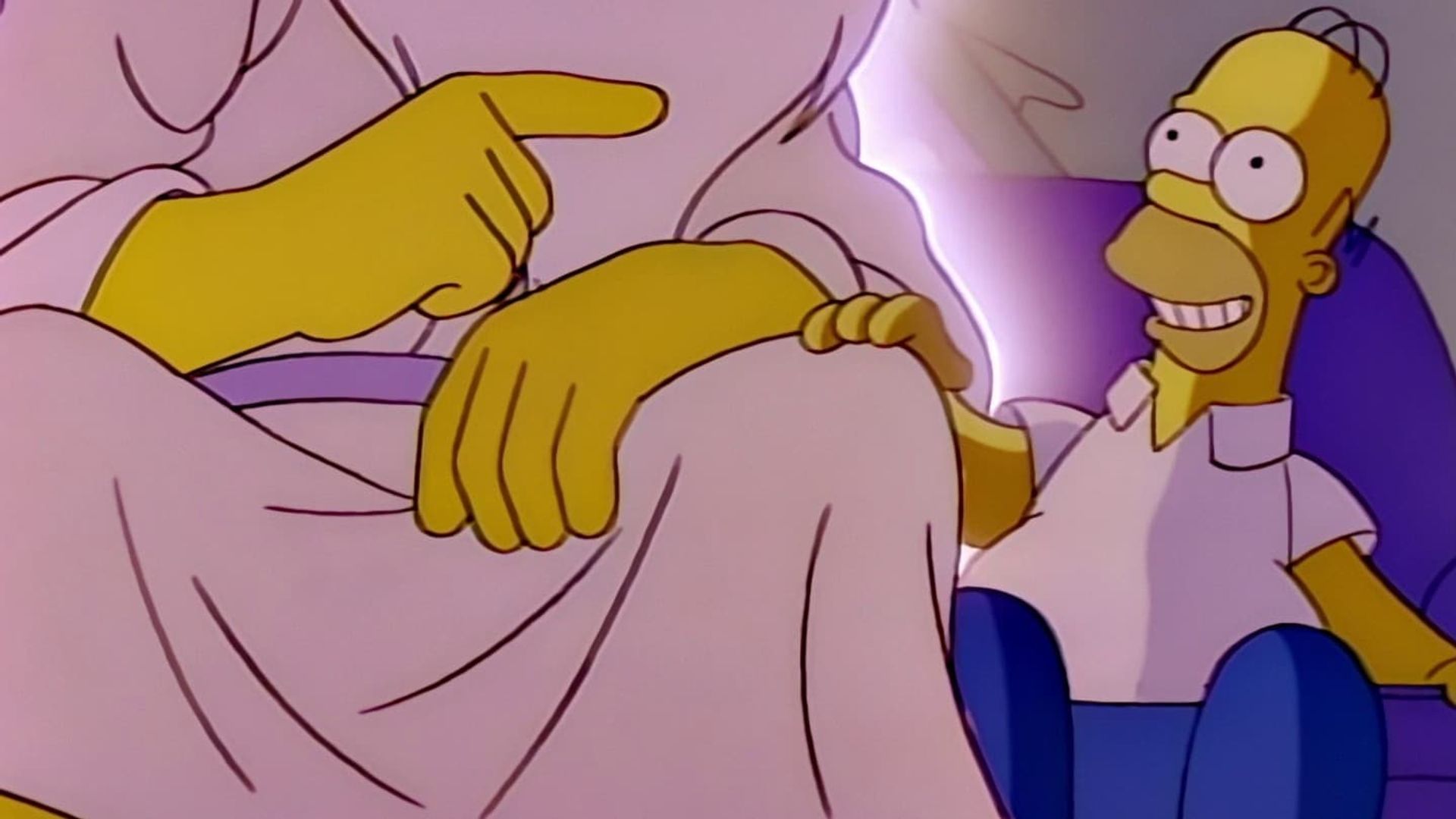 The Simpsons background