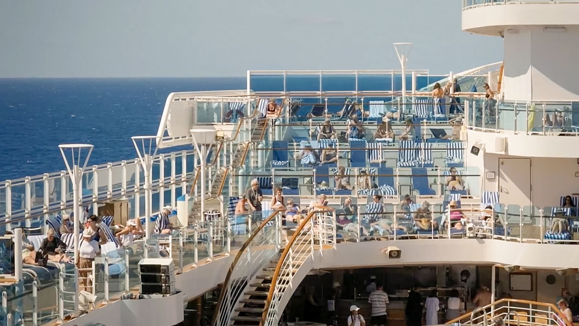 The Cruise: Fun-Loving Brits at Sea background