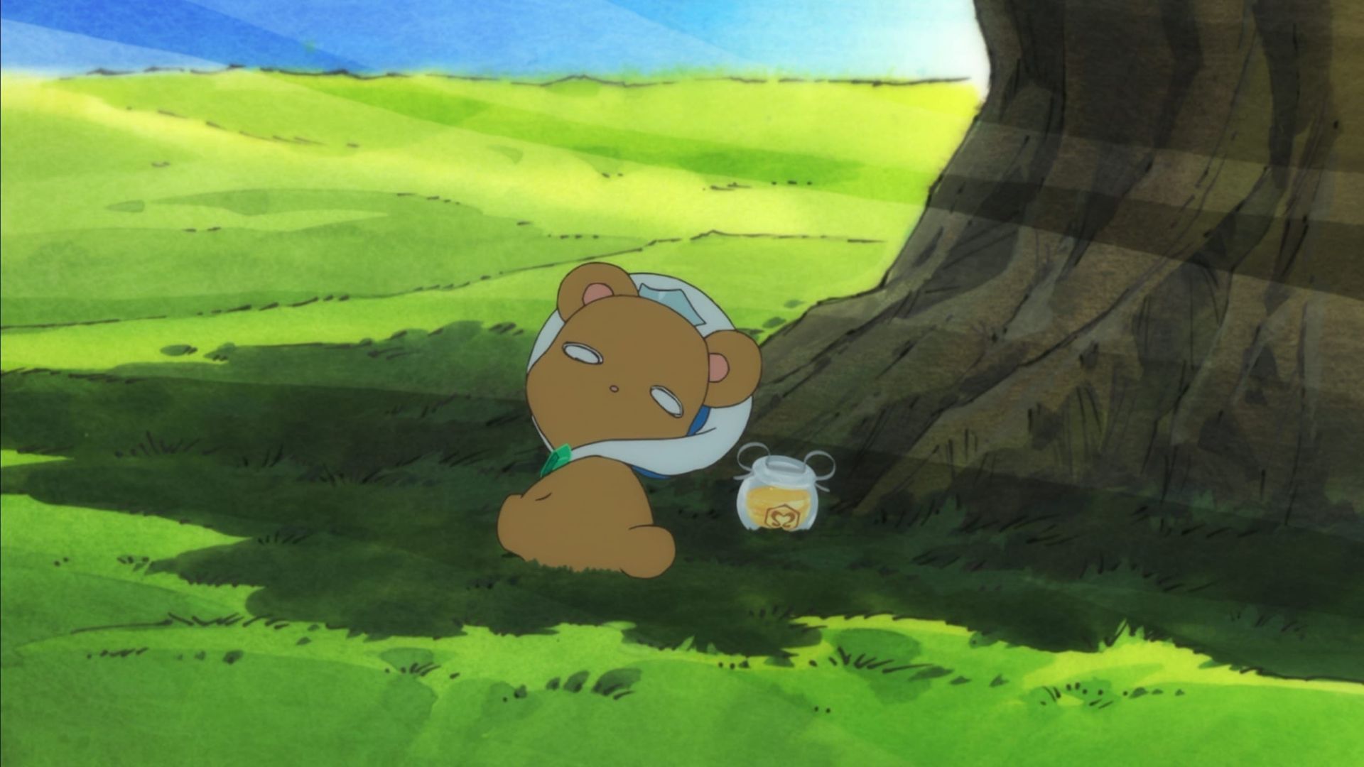 Yuri Kuma Arashi background