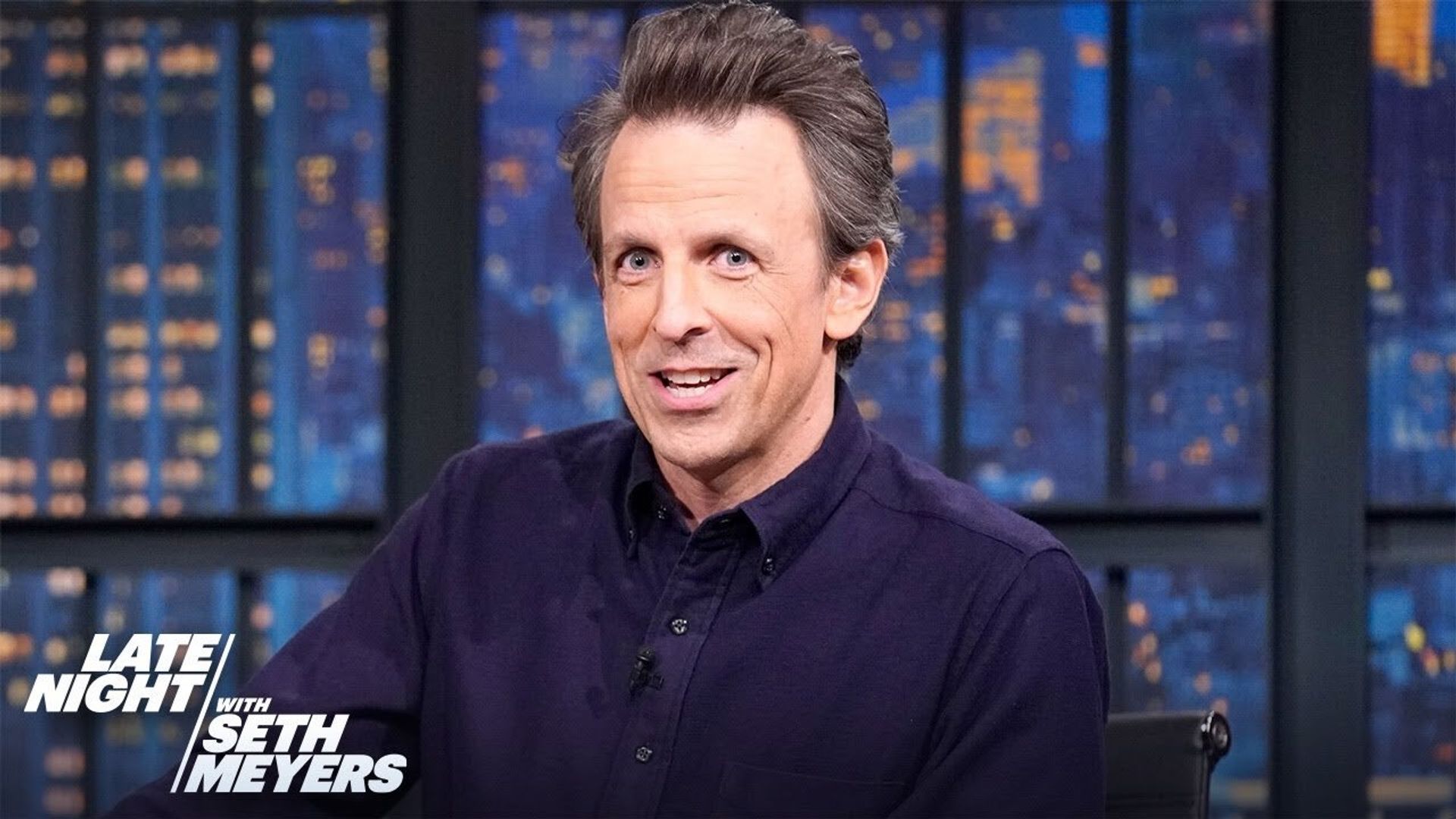 Late Night with Seth Meyers: Corrections" background