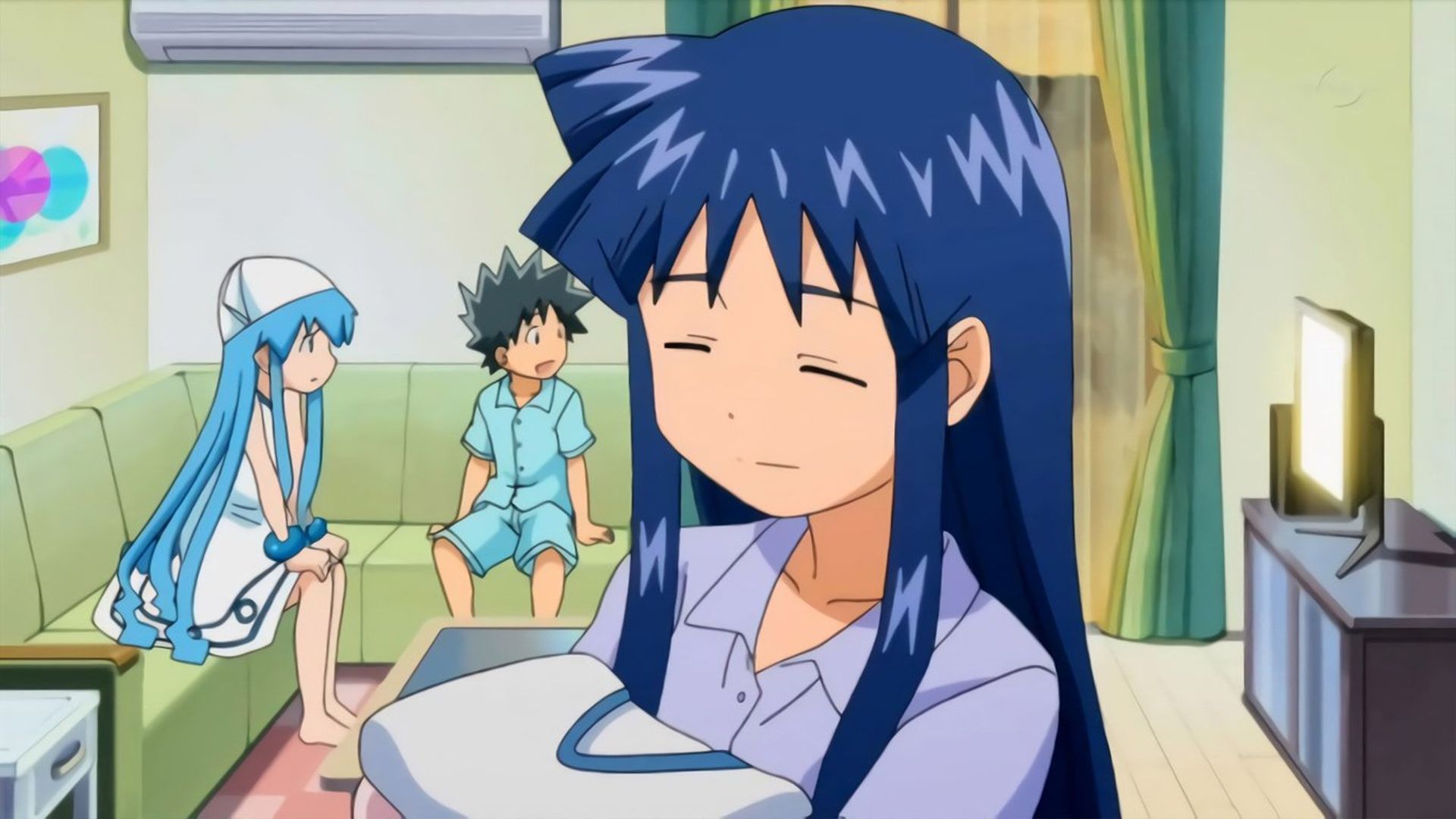 The Squid Girl: The Invader Comes from the Bottom of the Sea! background