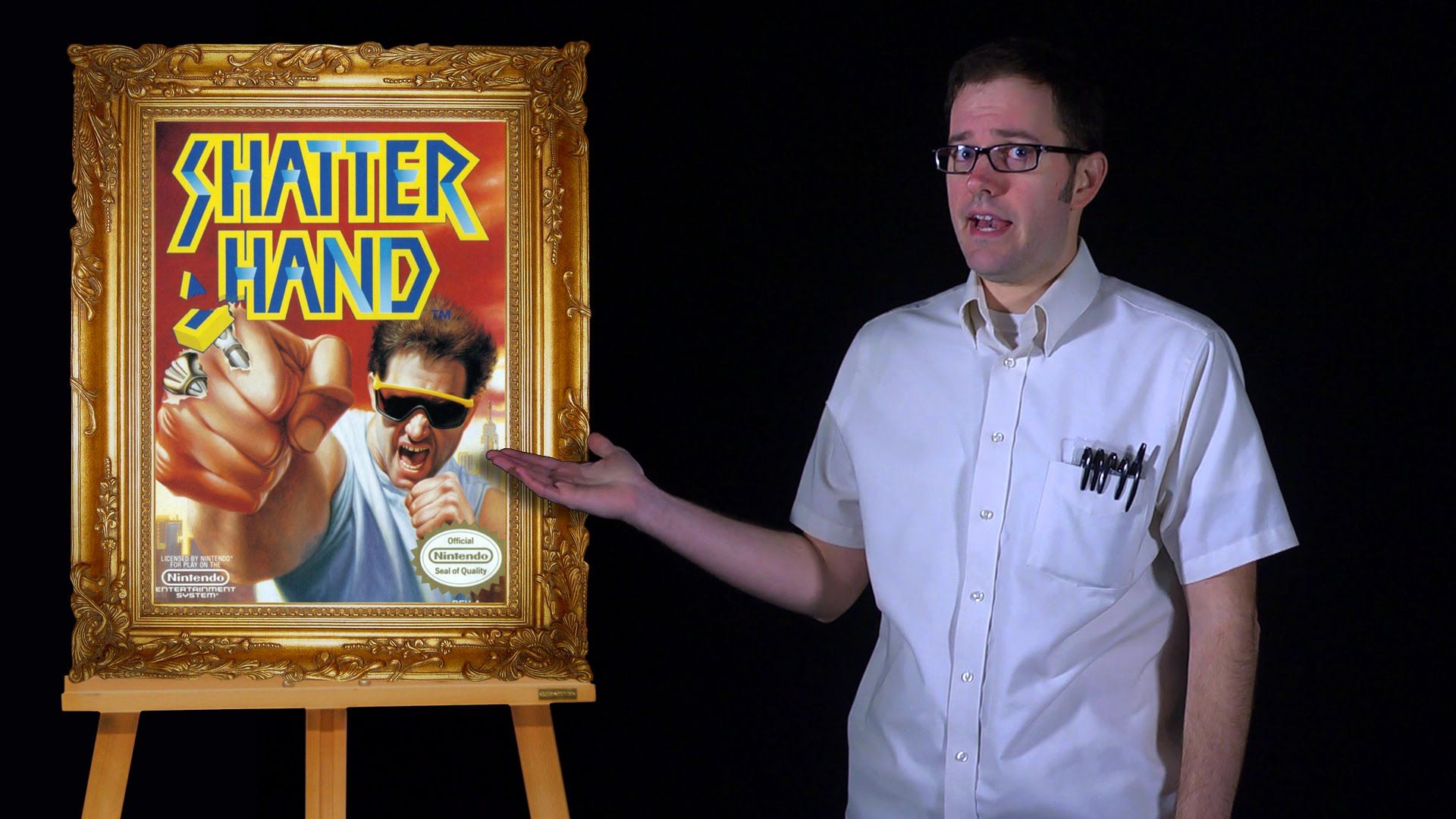 The Angry Video Game Nerd background