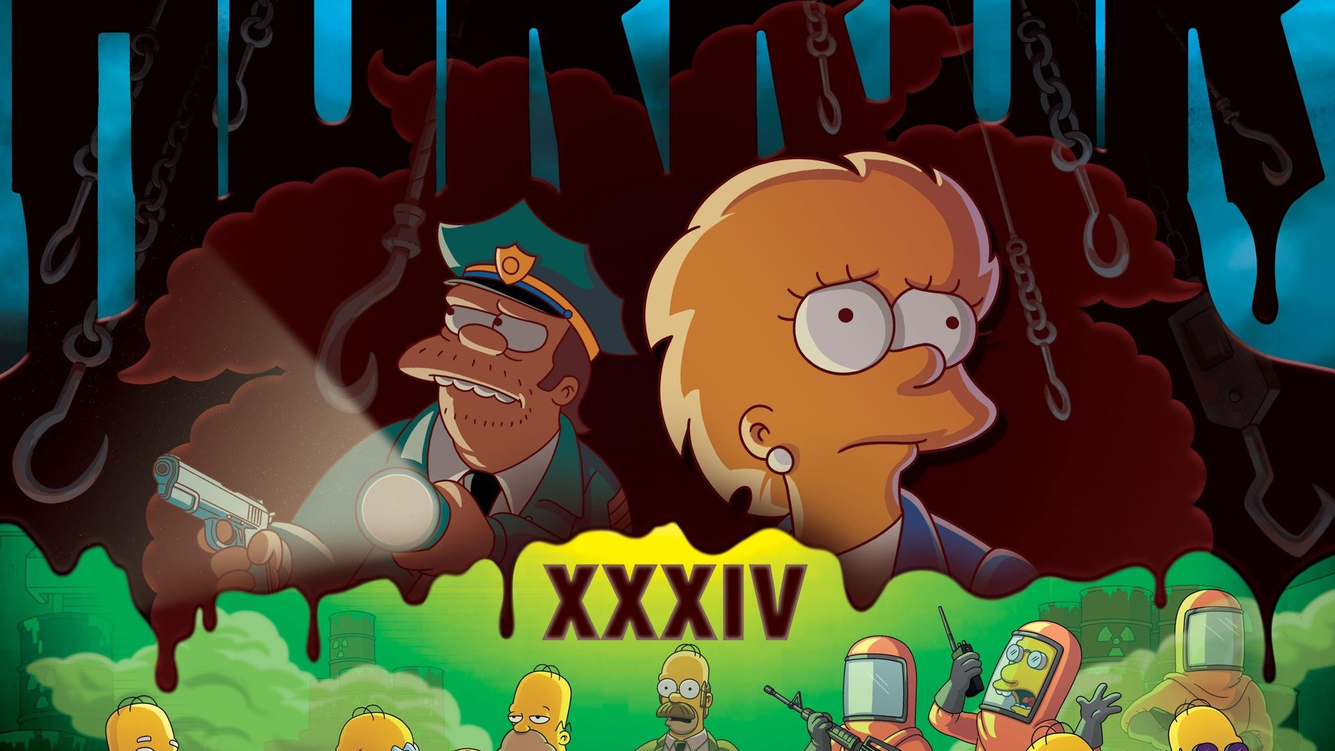 The Simpsons background