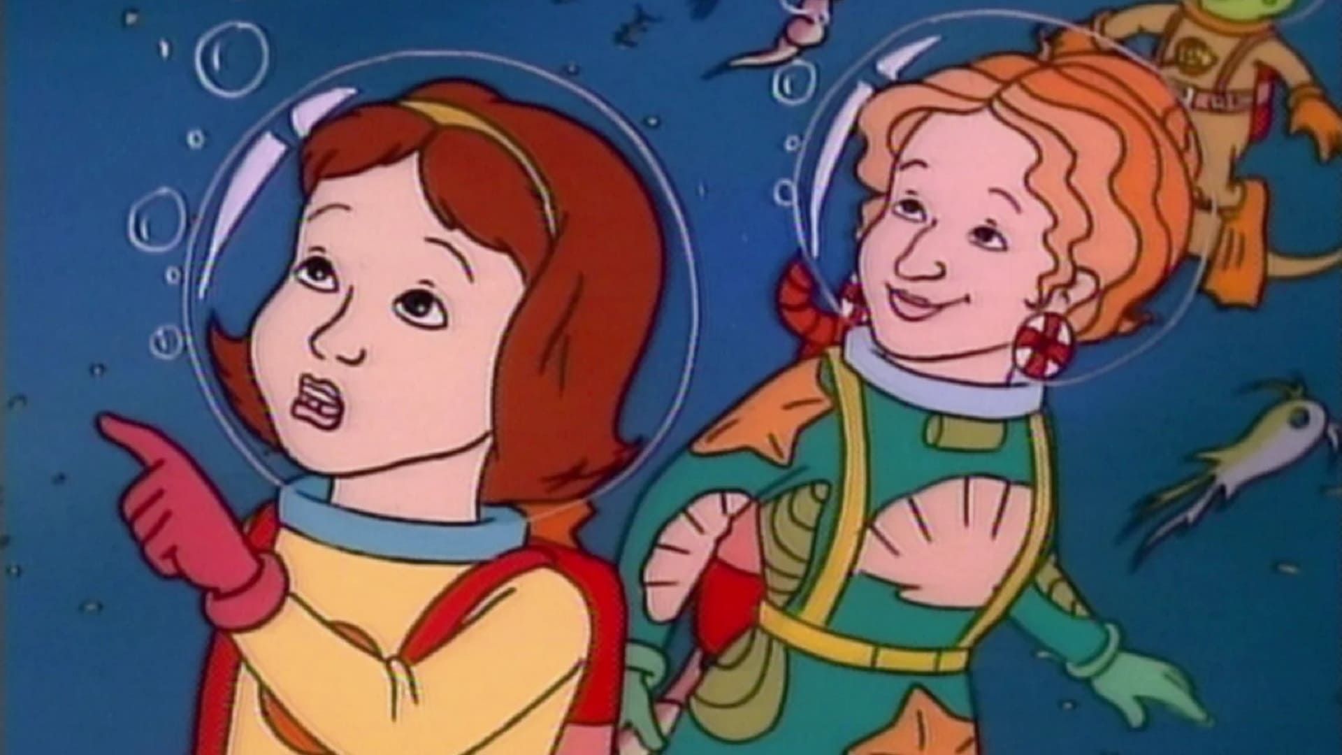 The Magic School Bus background