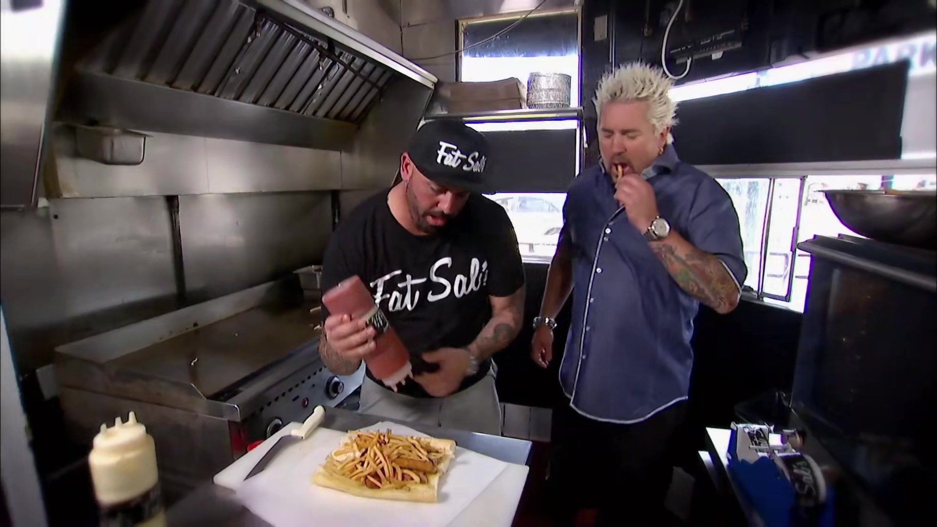 Diners, Drive-ins and Dives background