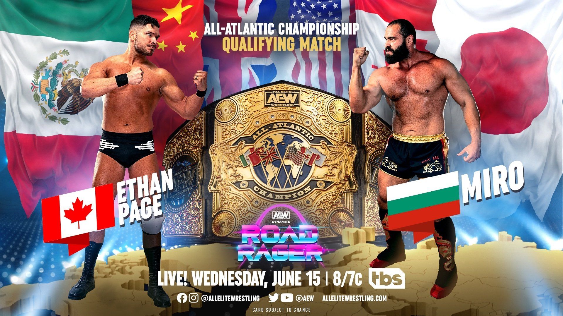 All Elite Wrestling: Dynamite background
