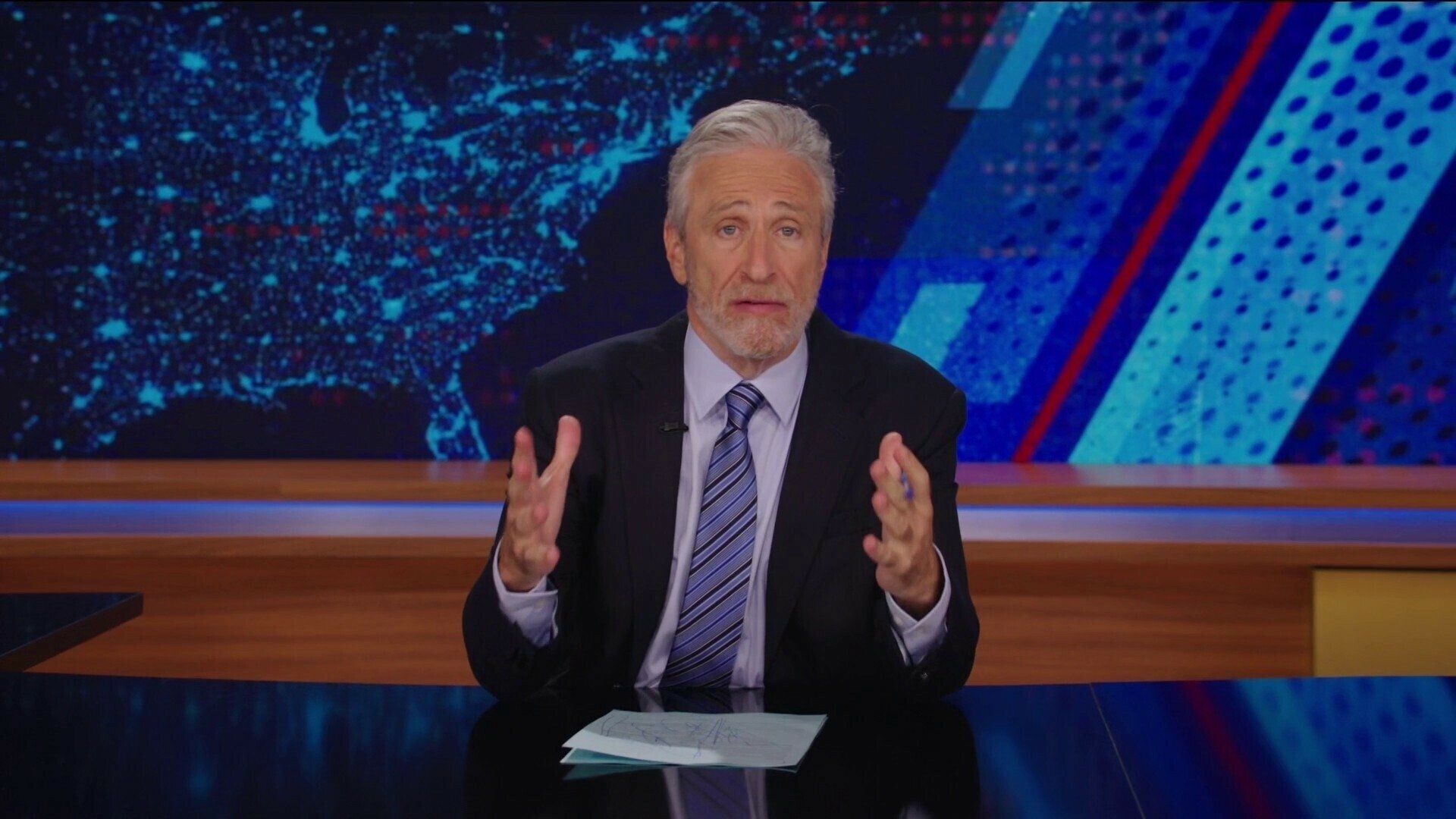 The Daily Show background