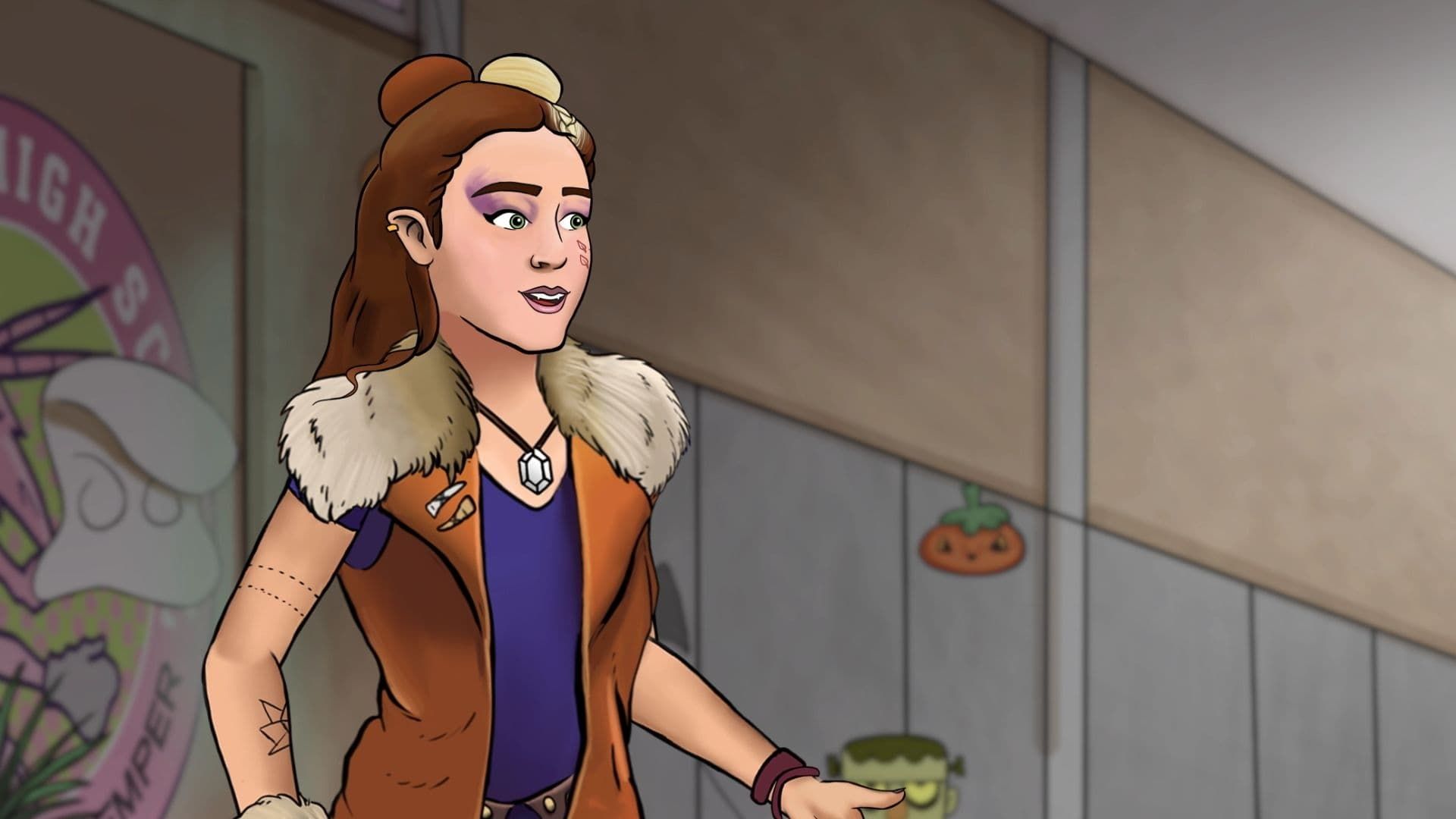 ZOMBIES: Addison's Monster Mystery background