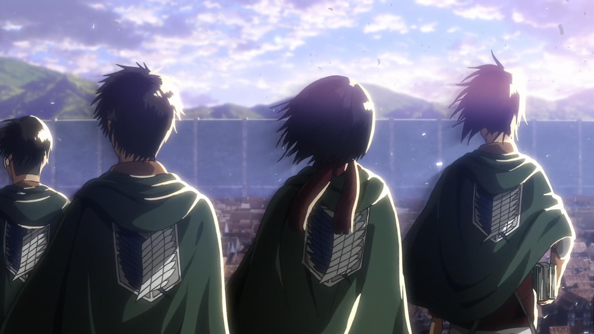 Attack on Titan background