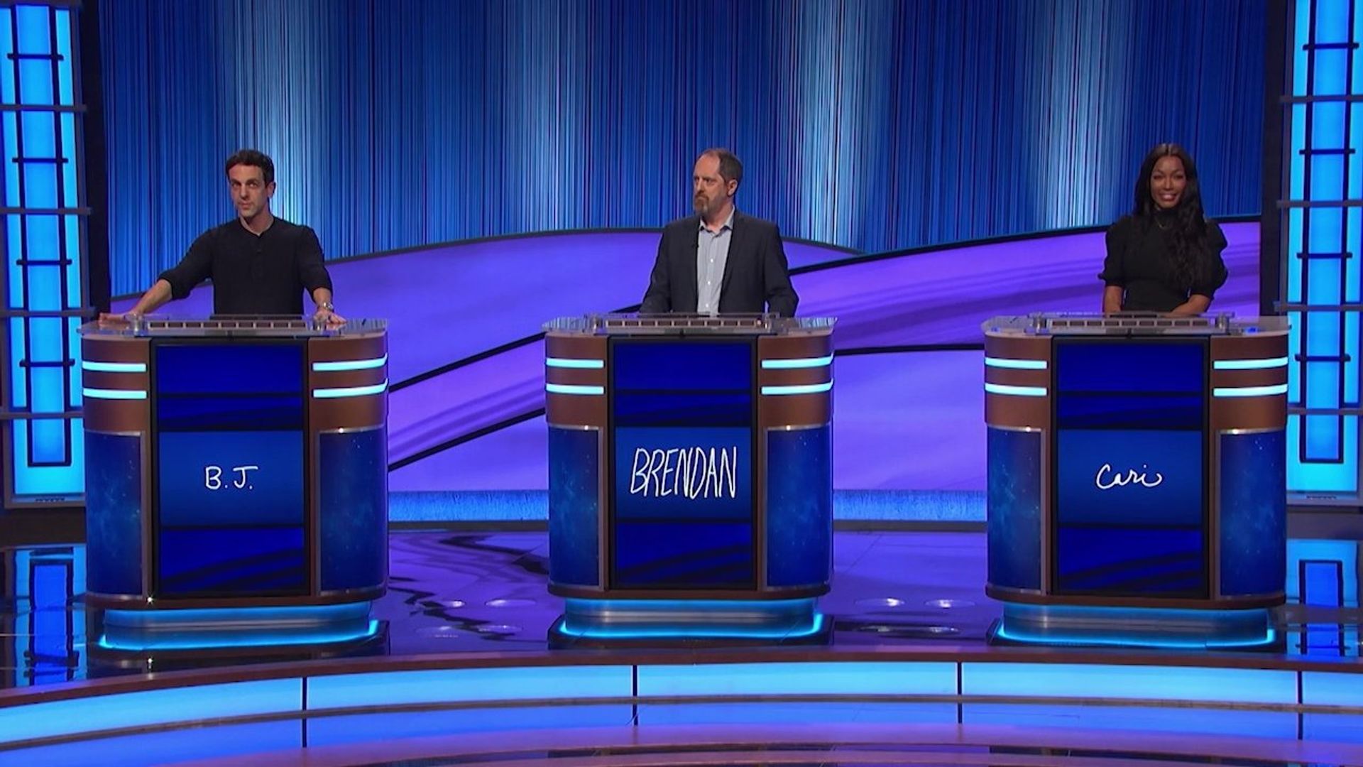 Celebrity Jeopardy! background