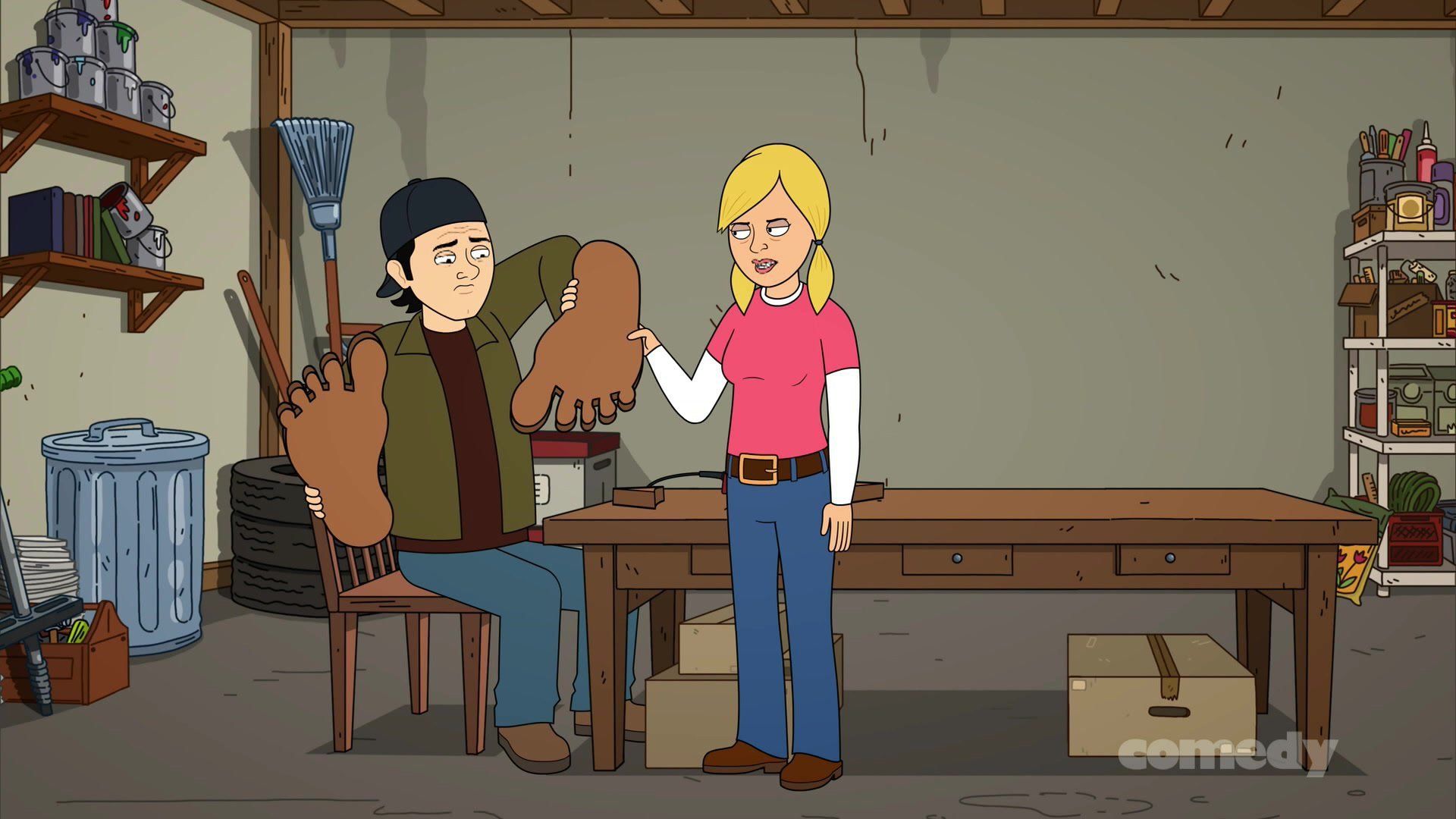 Corner Gas Animated background