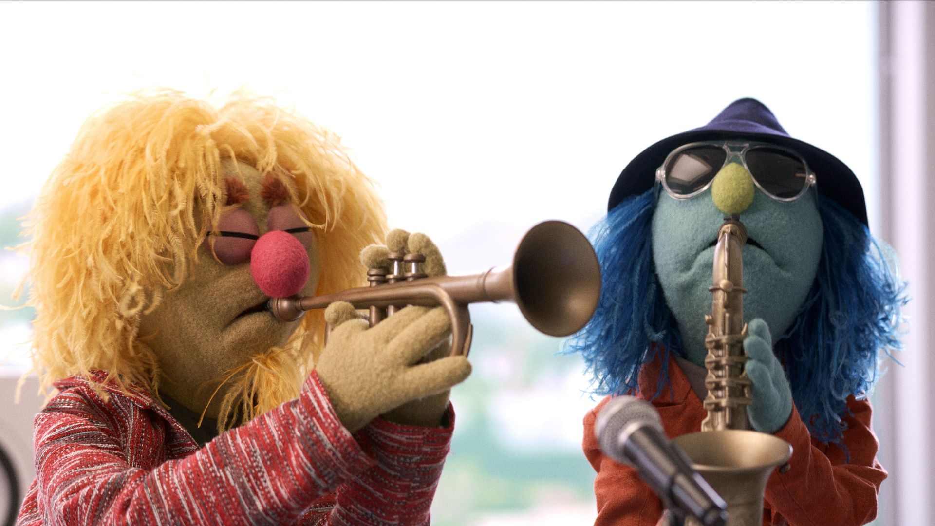 The Muppets Mayhem background
