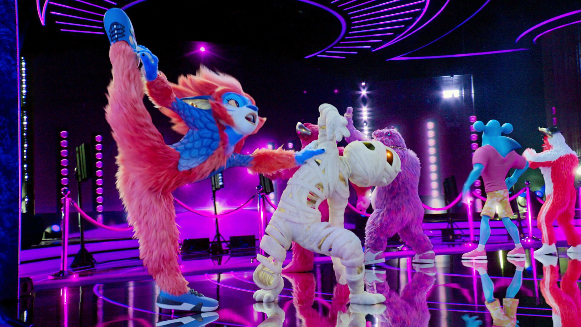 Dance Monsters background