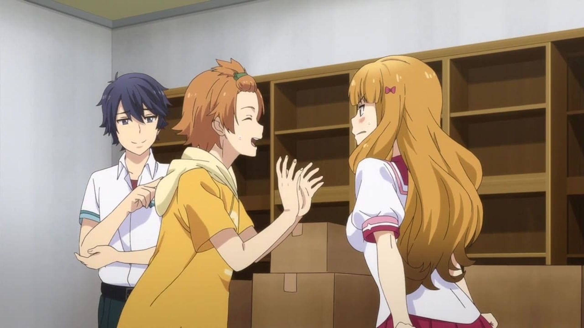Yu-No: A Girl Who Chants Love at the Bound of this World background