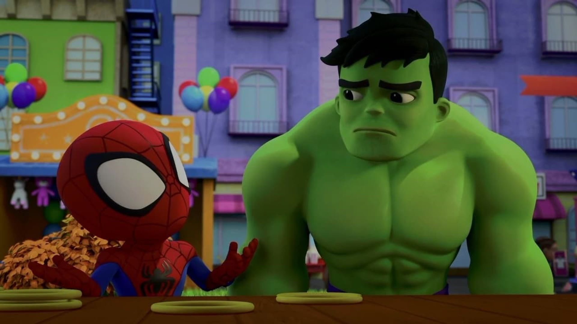 Spidey and His Amazing Friends background