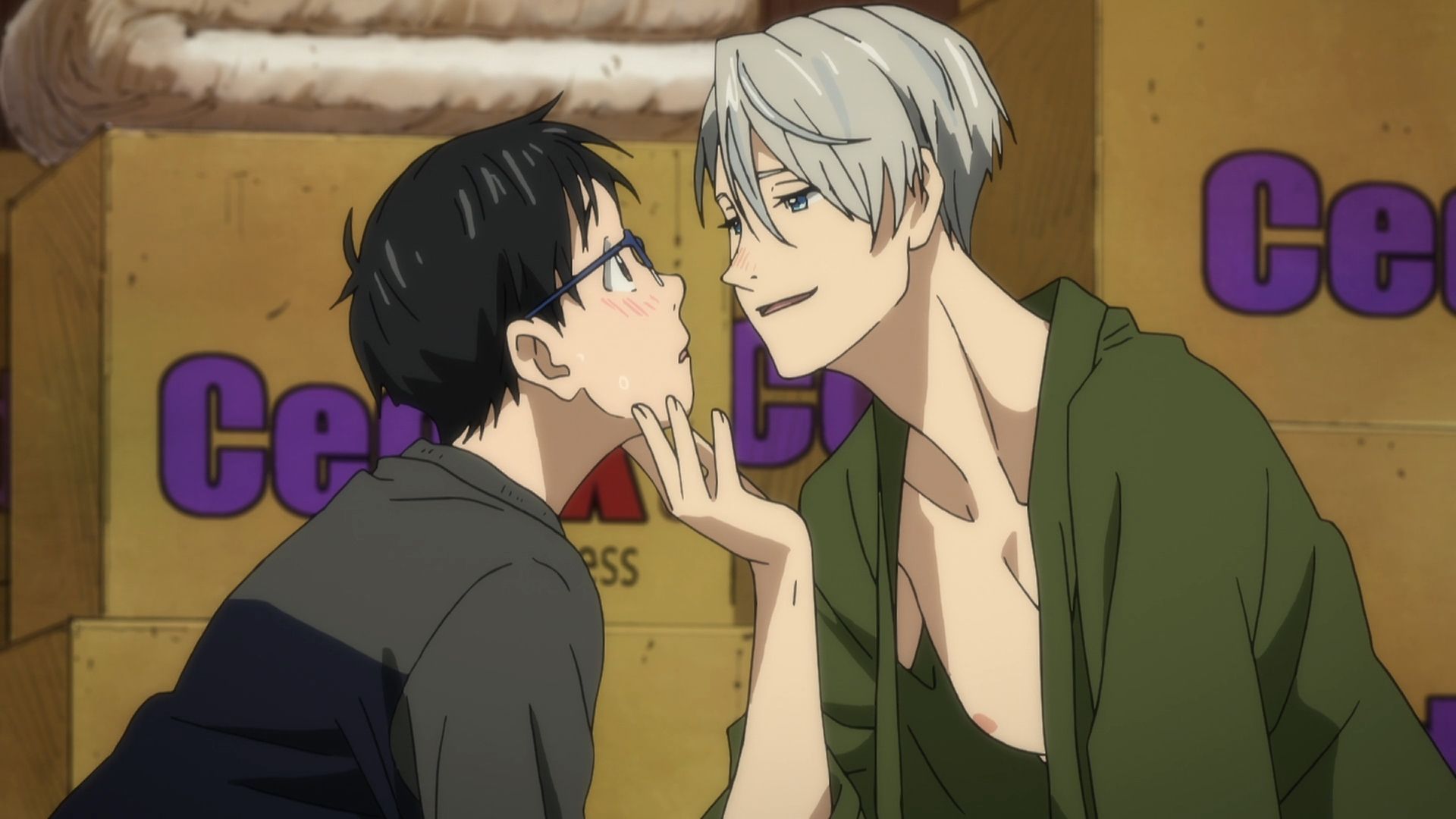 Yuri!!! On Ice background