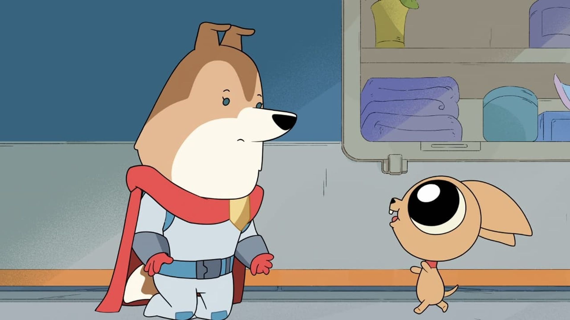 Dogs in Space background