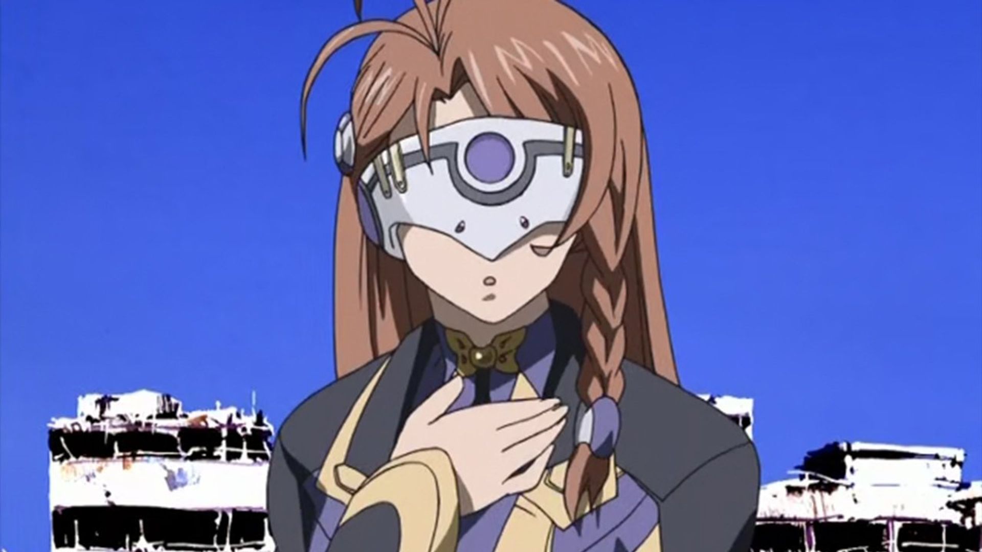 Xenosaga: The Animation background