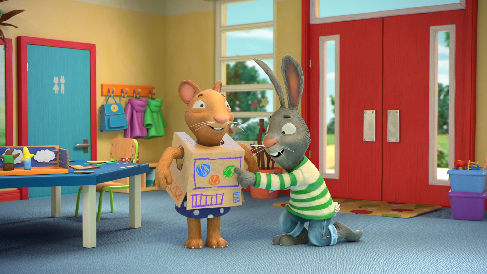 Pip and Posy background
