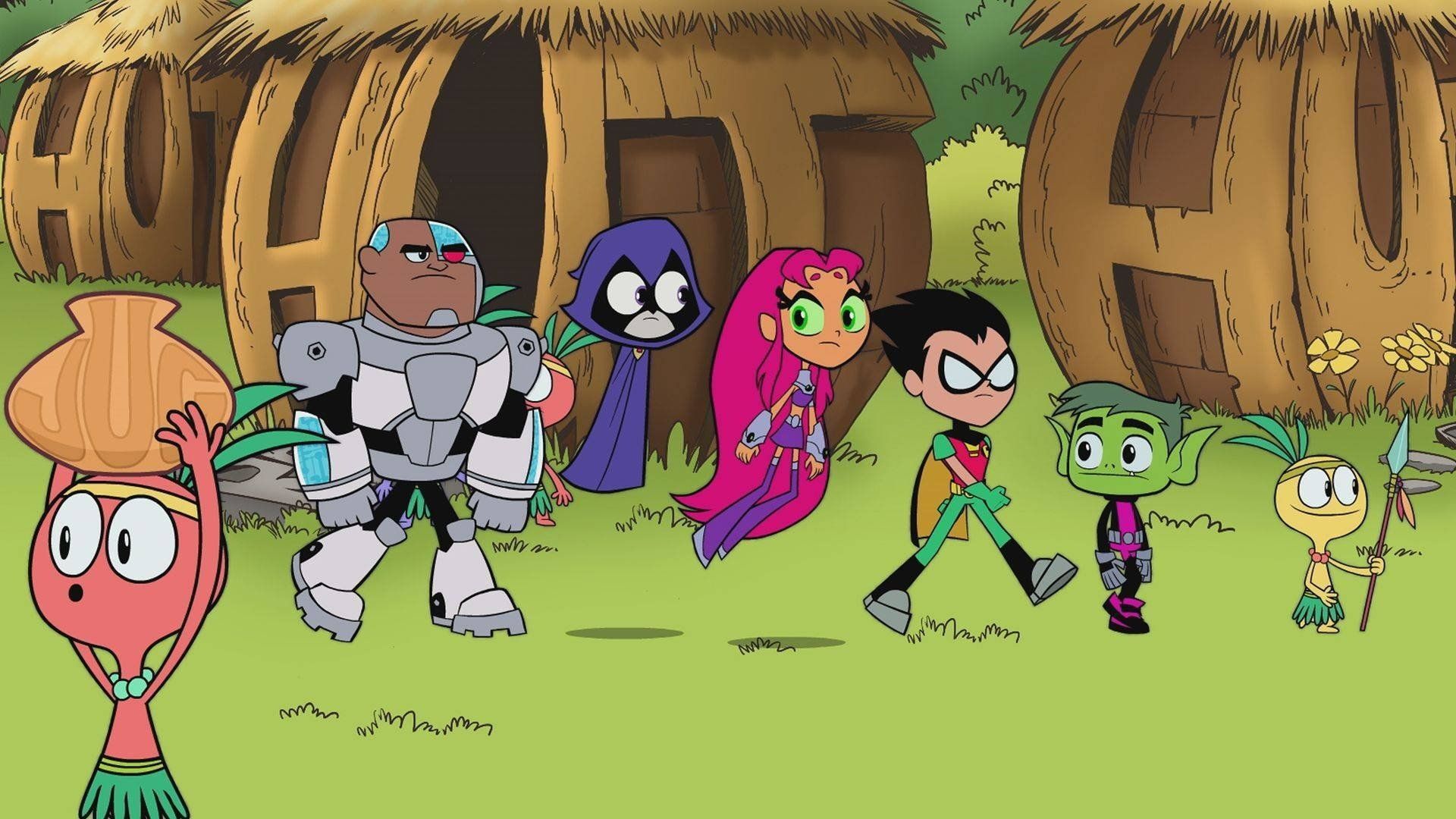 Teen Titans Go! background