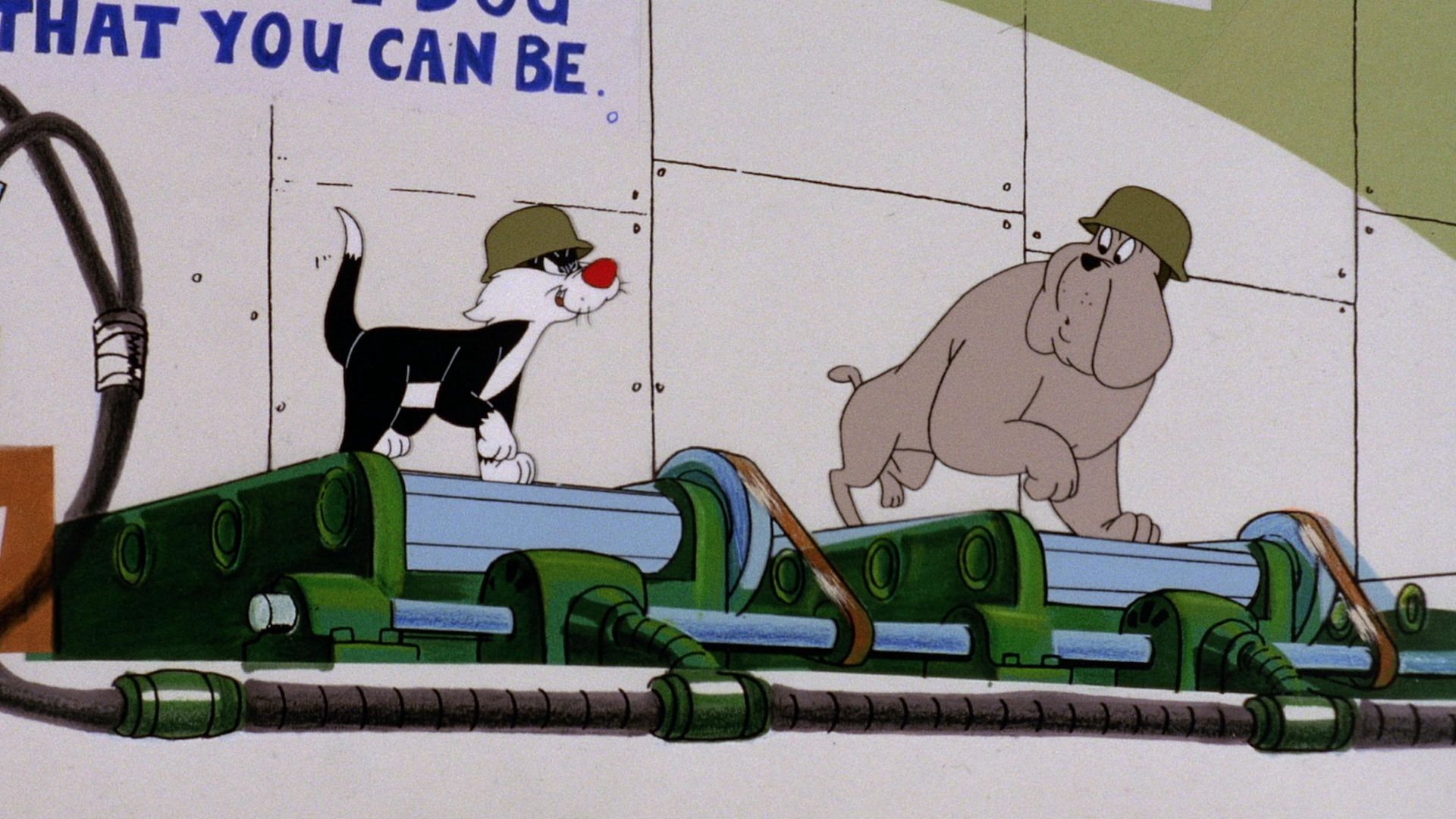 The Sylvester & Tweety Mysteries background