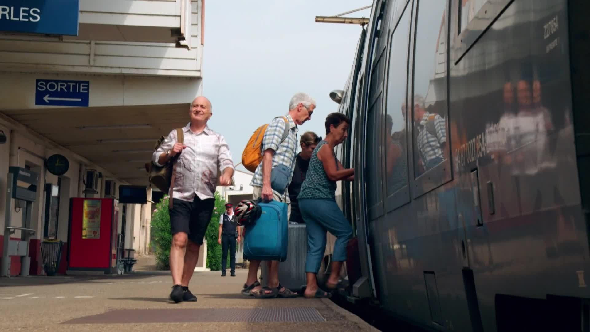 Around the World by Train with Tony Robinson background