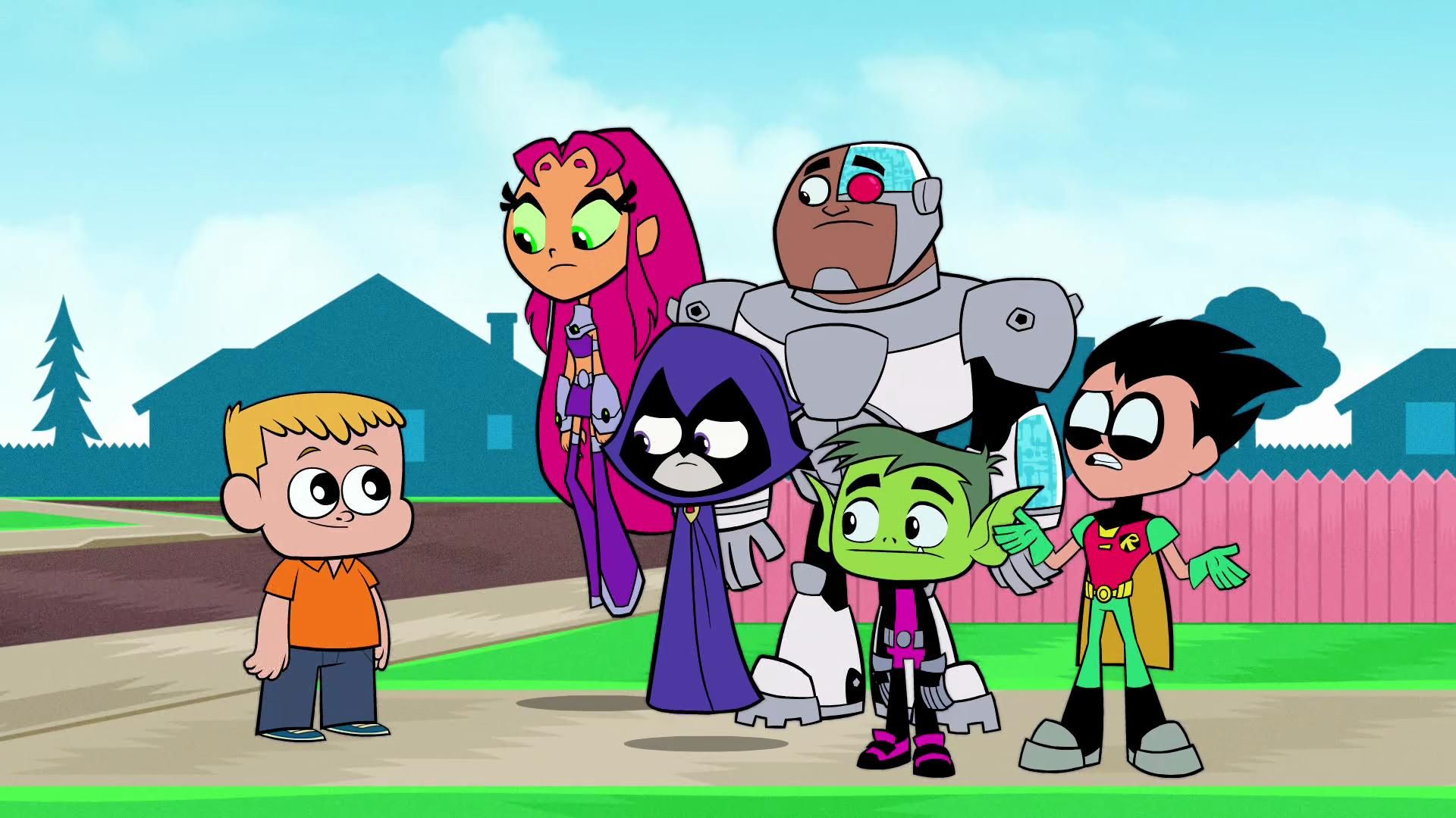Teen Titans Go! background