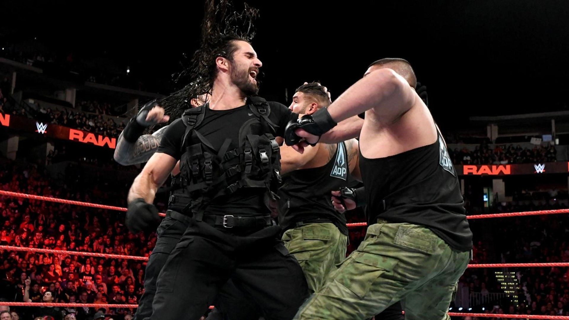 WWE Raw background