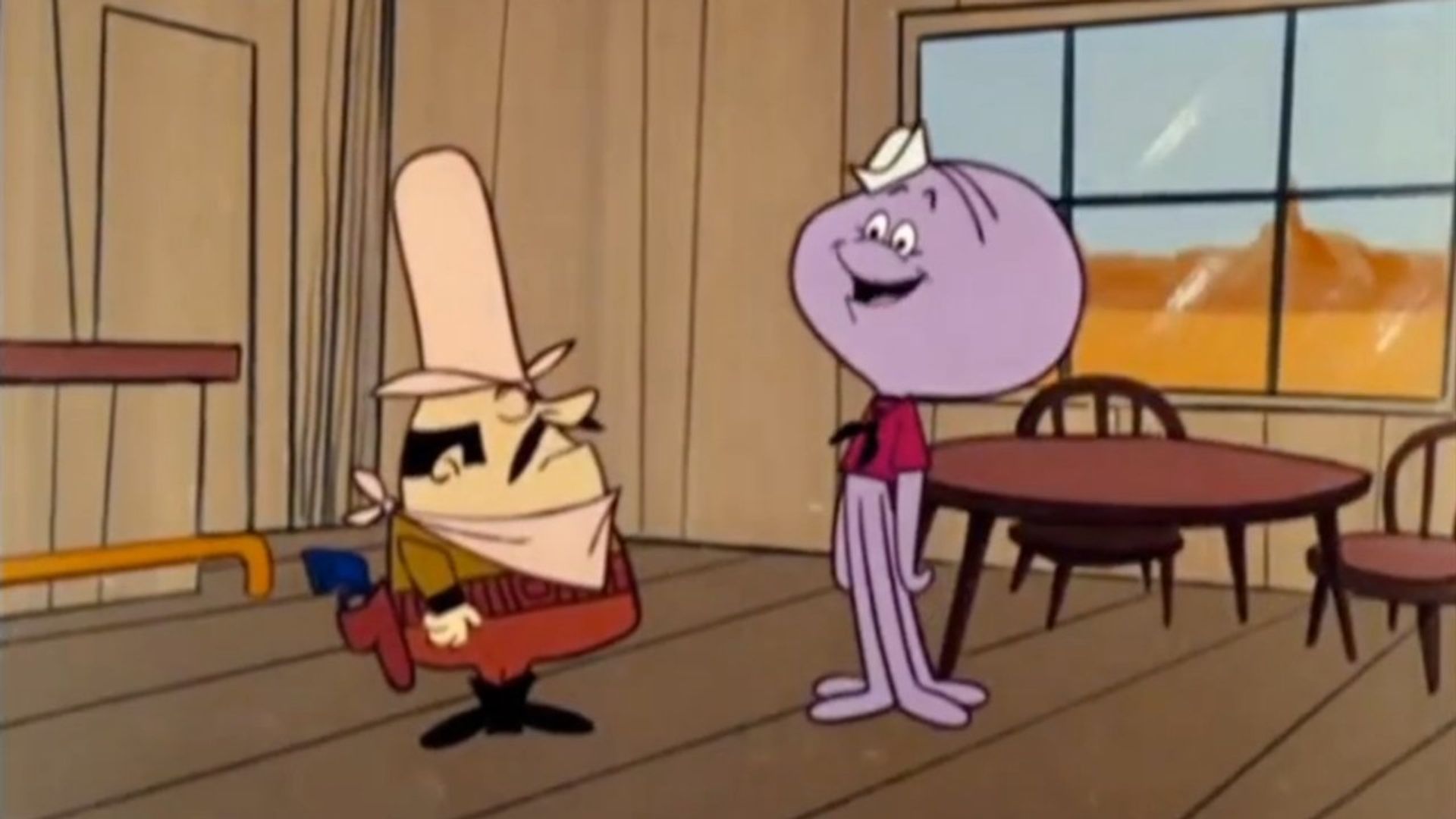 The Secret Squirrel Show background