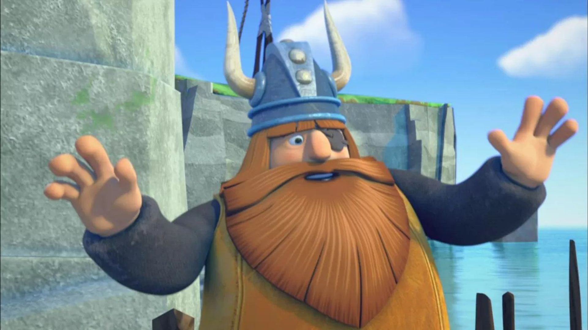 Vic the Viking background