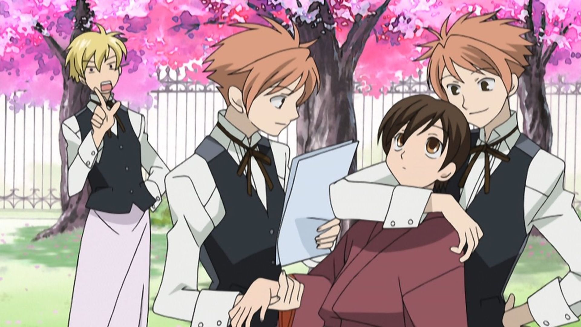 Ouran High School Host Club background