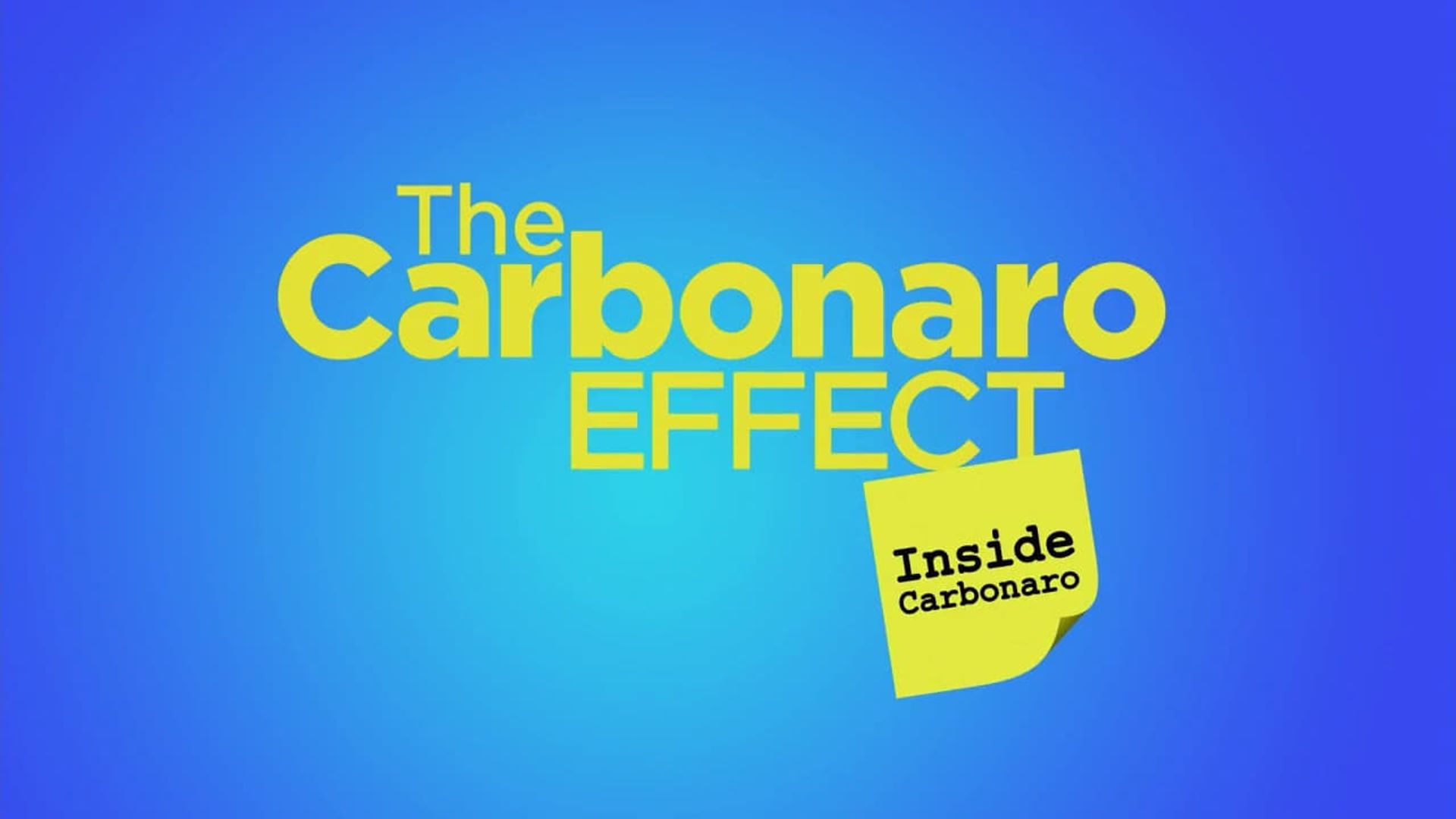 The Carbonaro Effect: Inside Carbonaro background