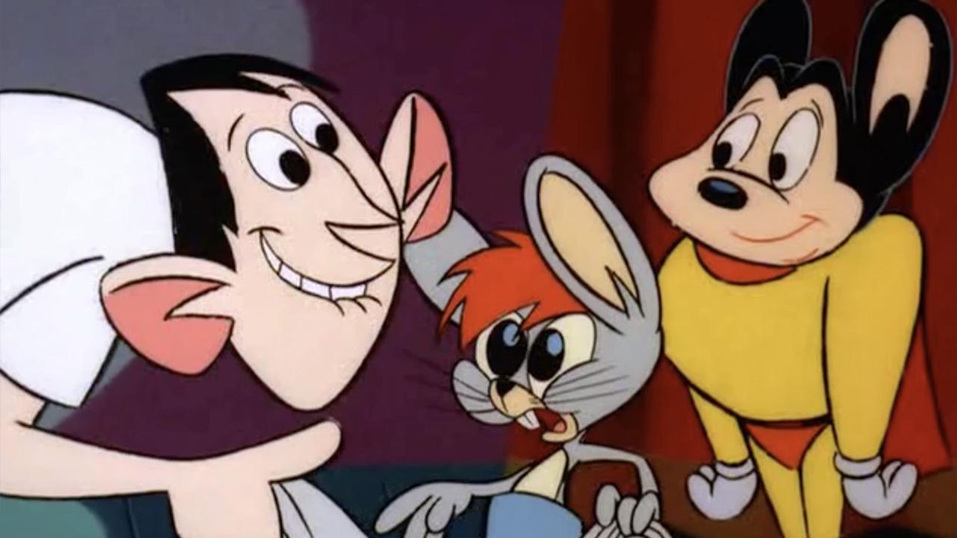 Mighty Mouse: The New Adventures background