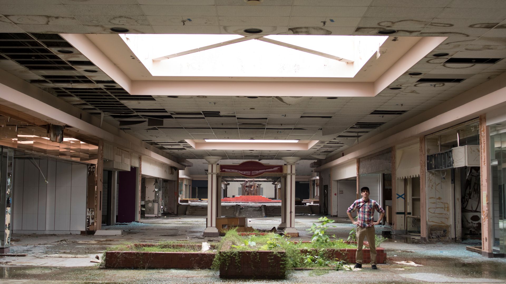 Abandoned background