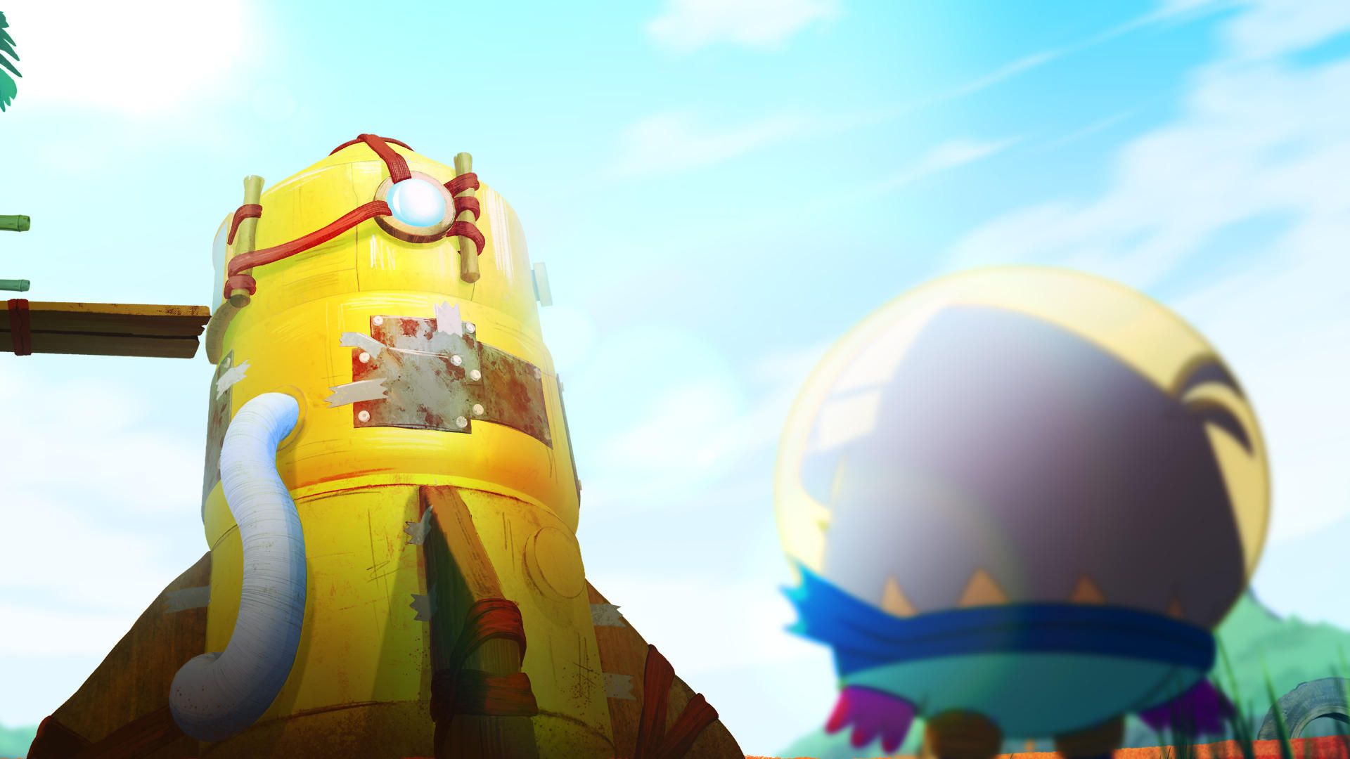 Angry Birds Mystery Island background