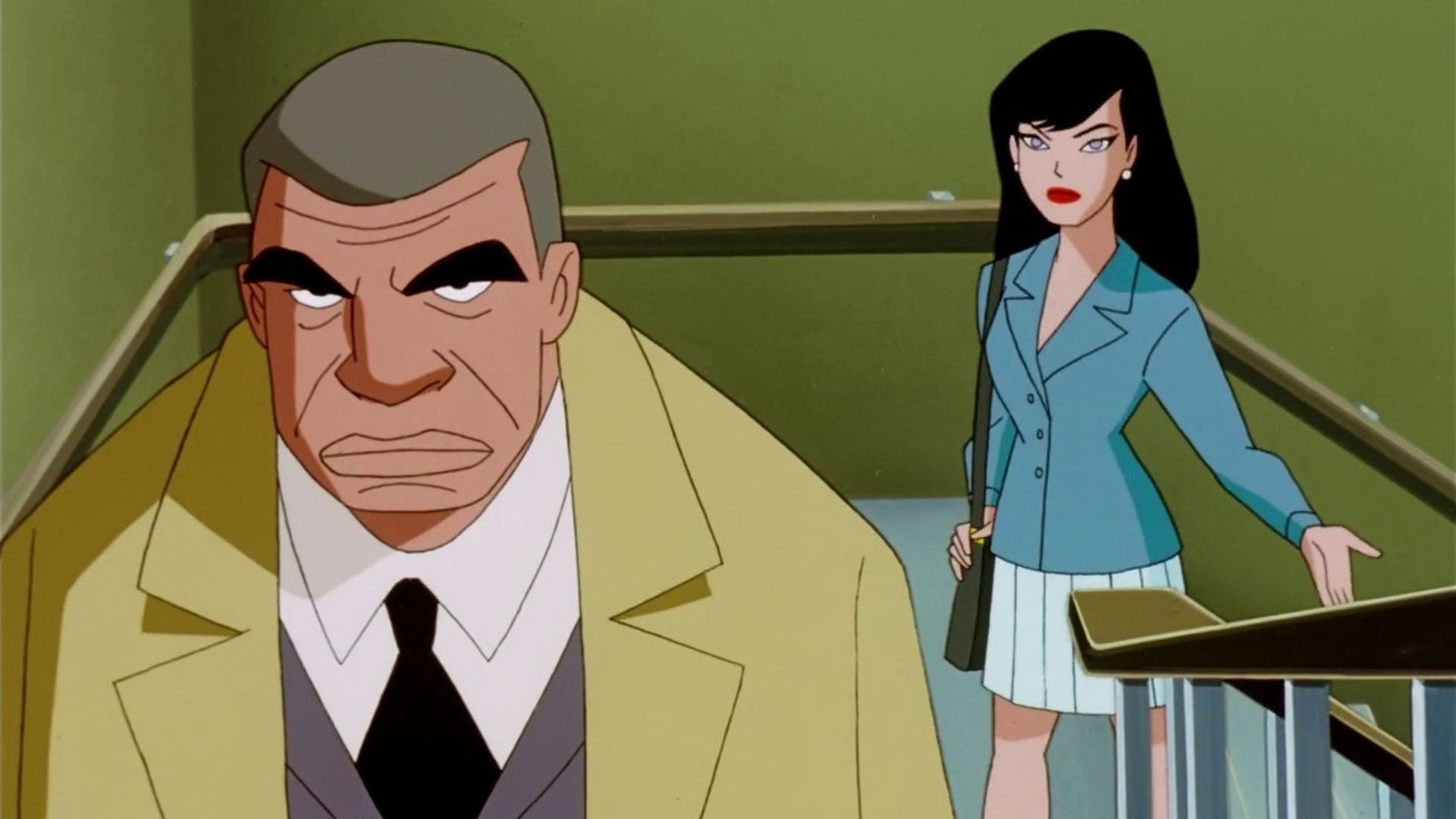Superman: The Animated Series background
