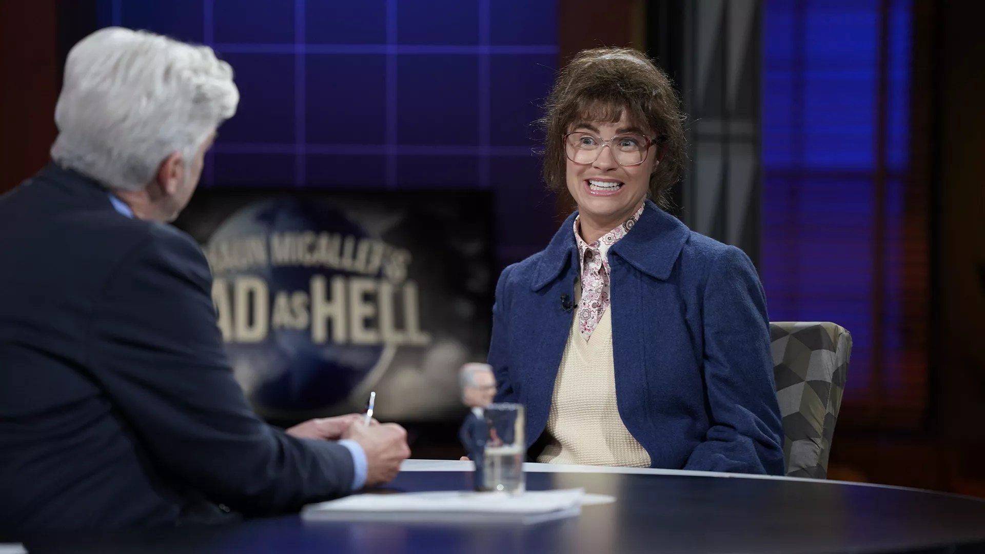 Shaun Micallef's Mad as Hell background