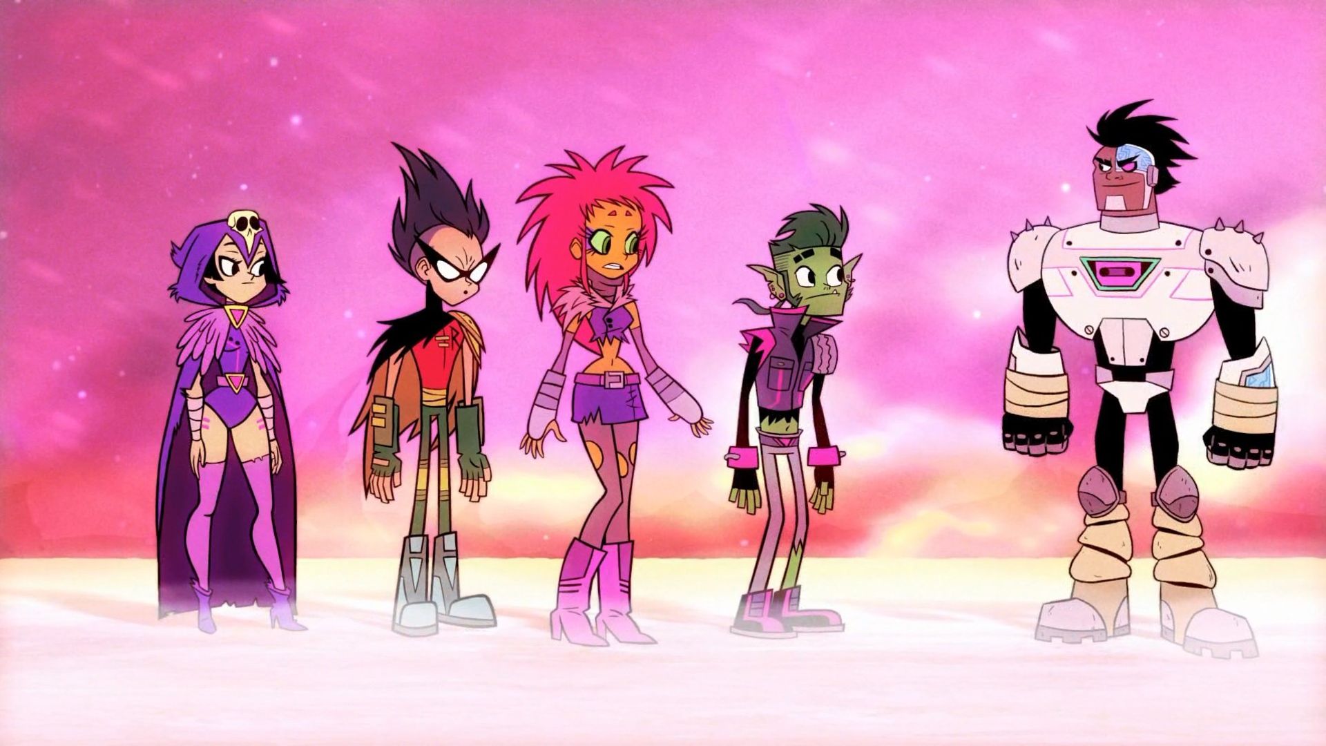 Teen Titans Go! background