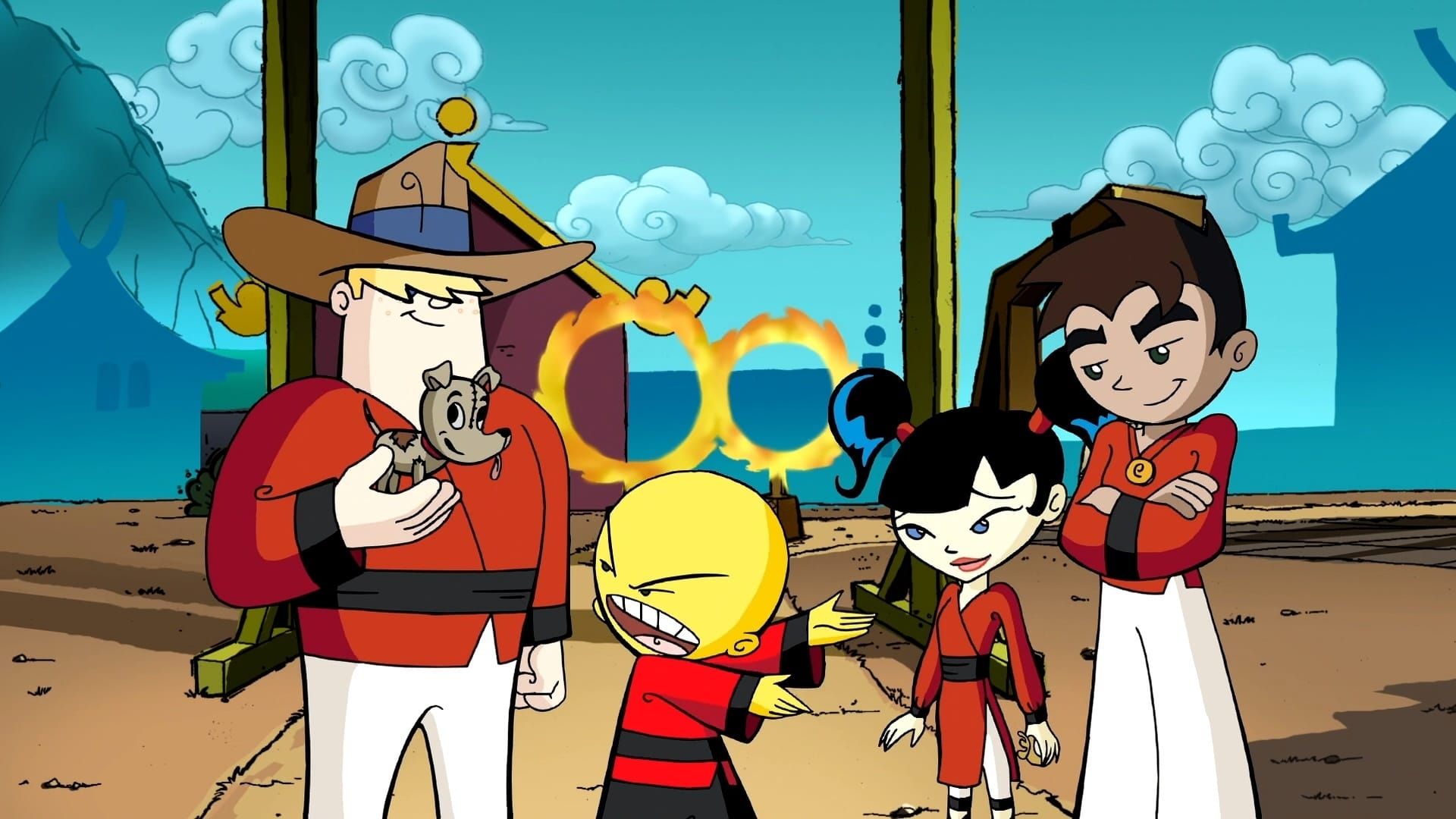Xiaolin Showdown background