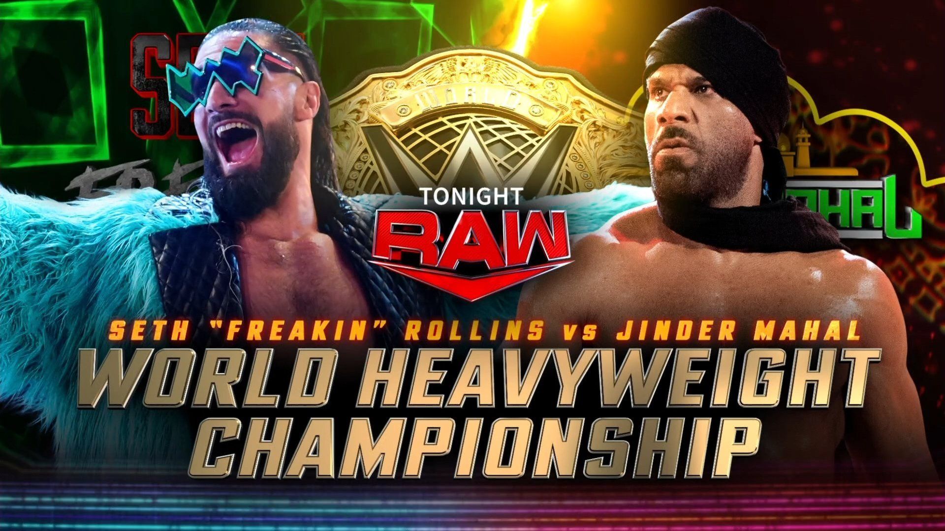 WWE Raw background