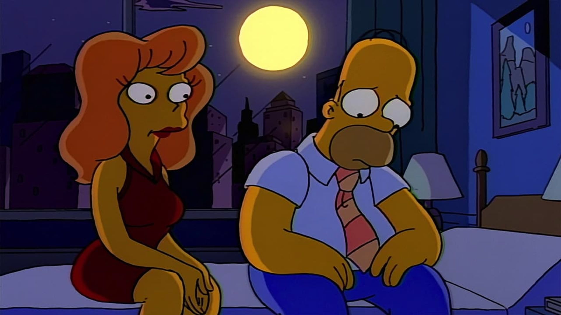 The Simpsons background