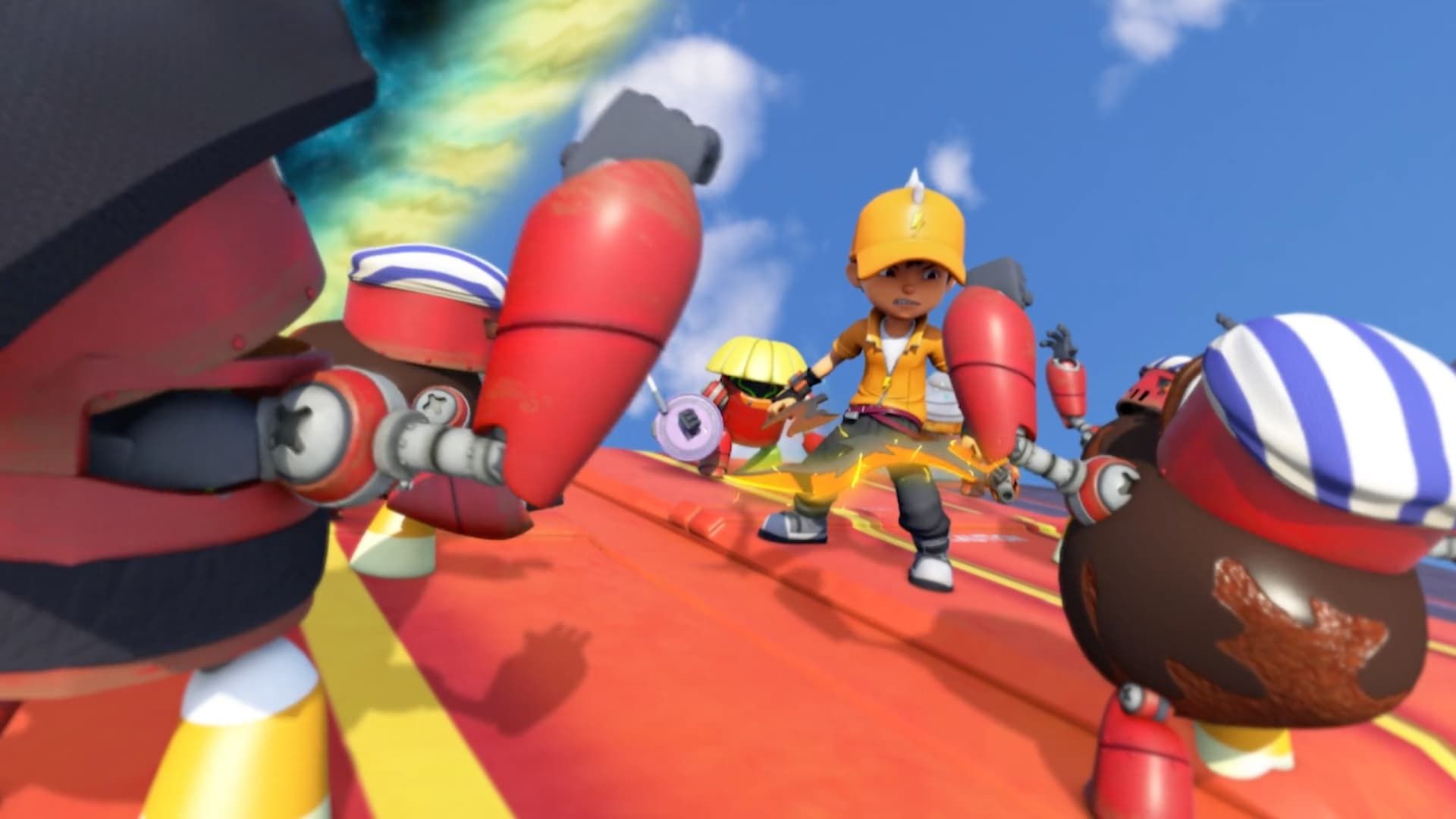 BoBoiBoy Galaxy background