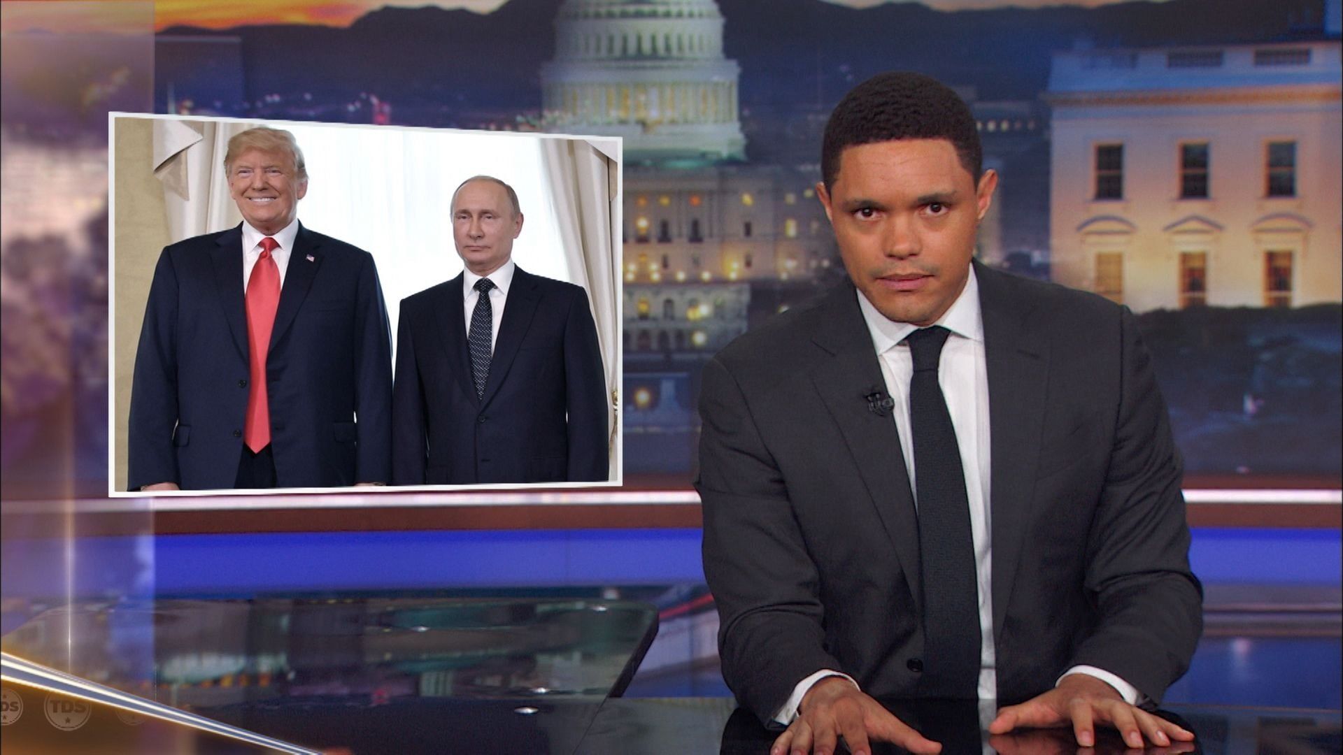 The Daily Show background
