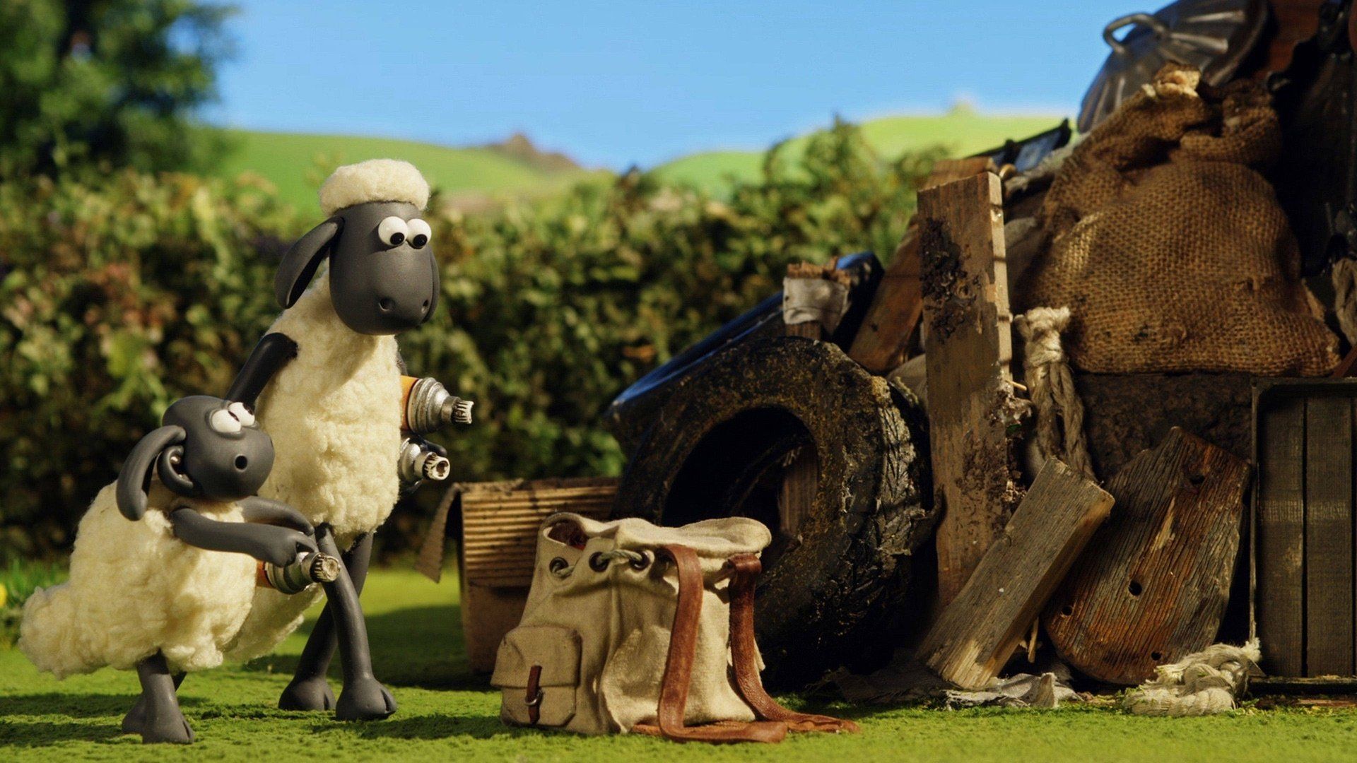 Shaun the Sheep background