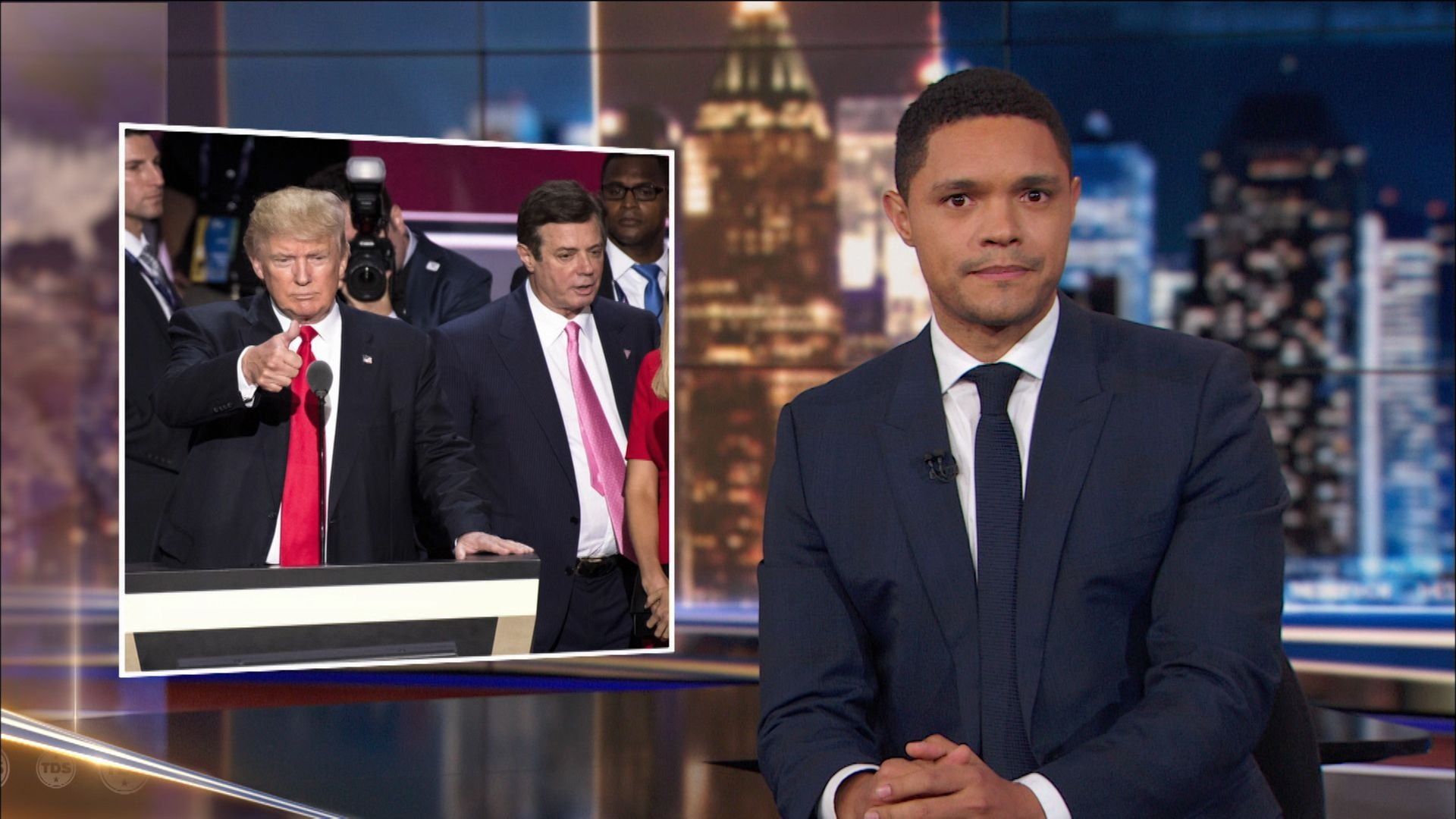 The Daily Show background