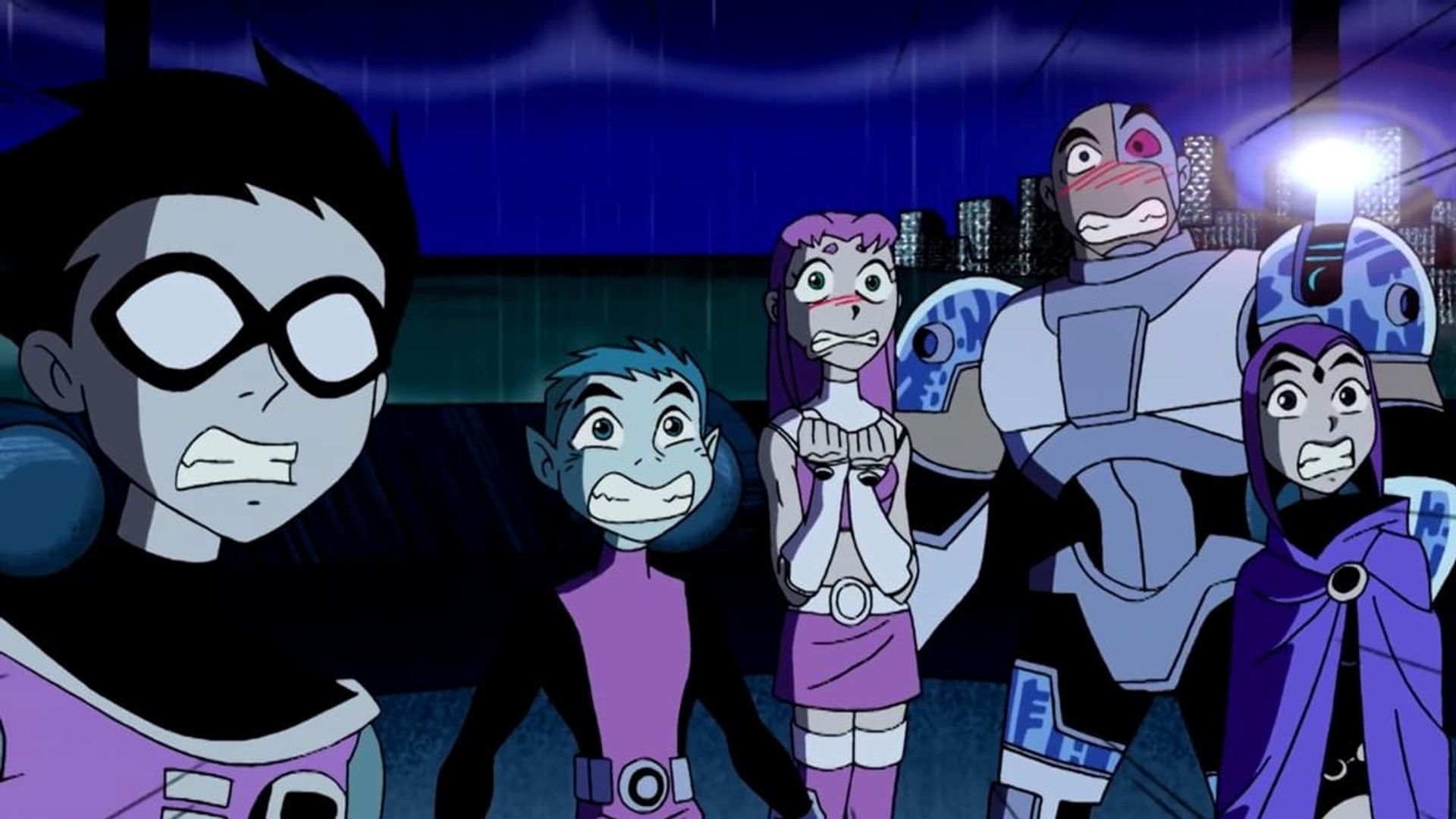 Teen Titans background